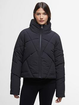 Barbour International Rowen Quilted Jacket - Black