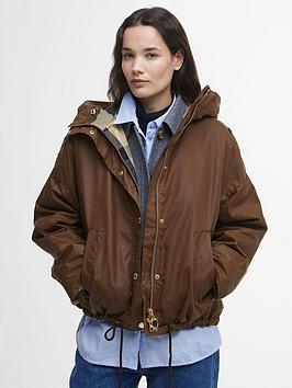 Barbour Inez Wax Jacket - Beige