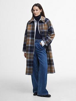 Barbour Kira Wool Car Coat - Multi