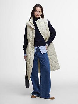 Barbour Rita Padded Gilet - White