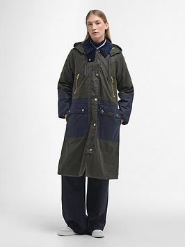 Barbour Carolyn Wax Jacket - Green