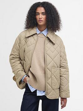 Barbour Tessa Quilted Jacket - Beige