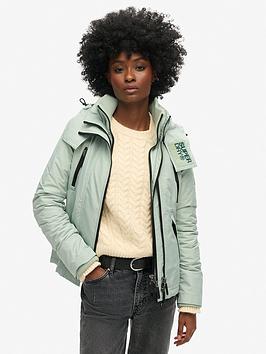 Superdry Hooded Mountain Windbreaker Jacket - Green