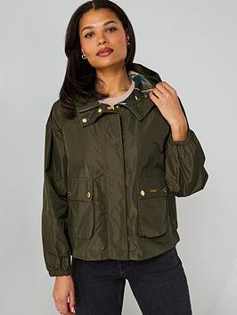 Barbour Mae Showerproof Jacket - Khaki