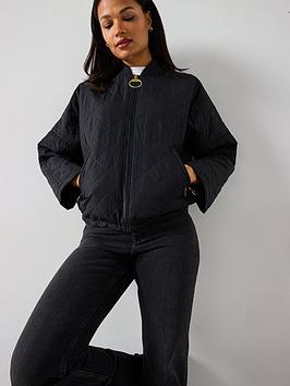 Barbour Emlyn Quilt - Black