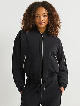 Sweaty Betty Womens Training Explorer Bomber Jacket - Navy