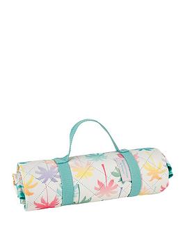 Summerhouse By Navigate Picnic Blanket Regular Quilted - Ombre Palm Print