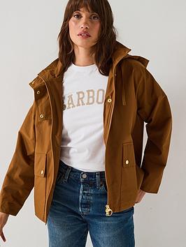 Barbour Cecile Showerproof Jacket - Brown