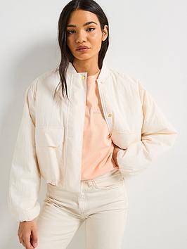 Barbour International Costello Bomber Casual Jacket - Beige