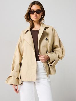 Mango Oversized Cotton Parka