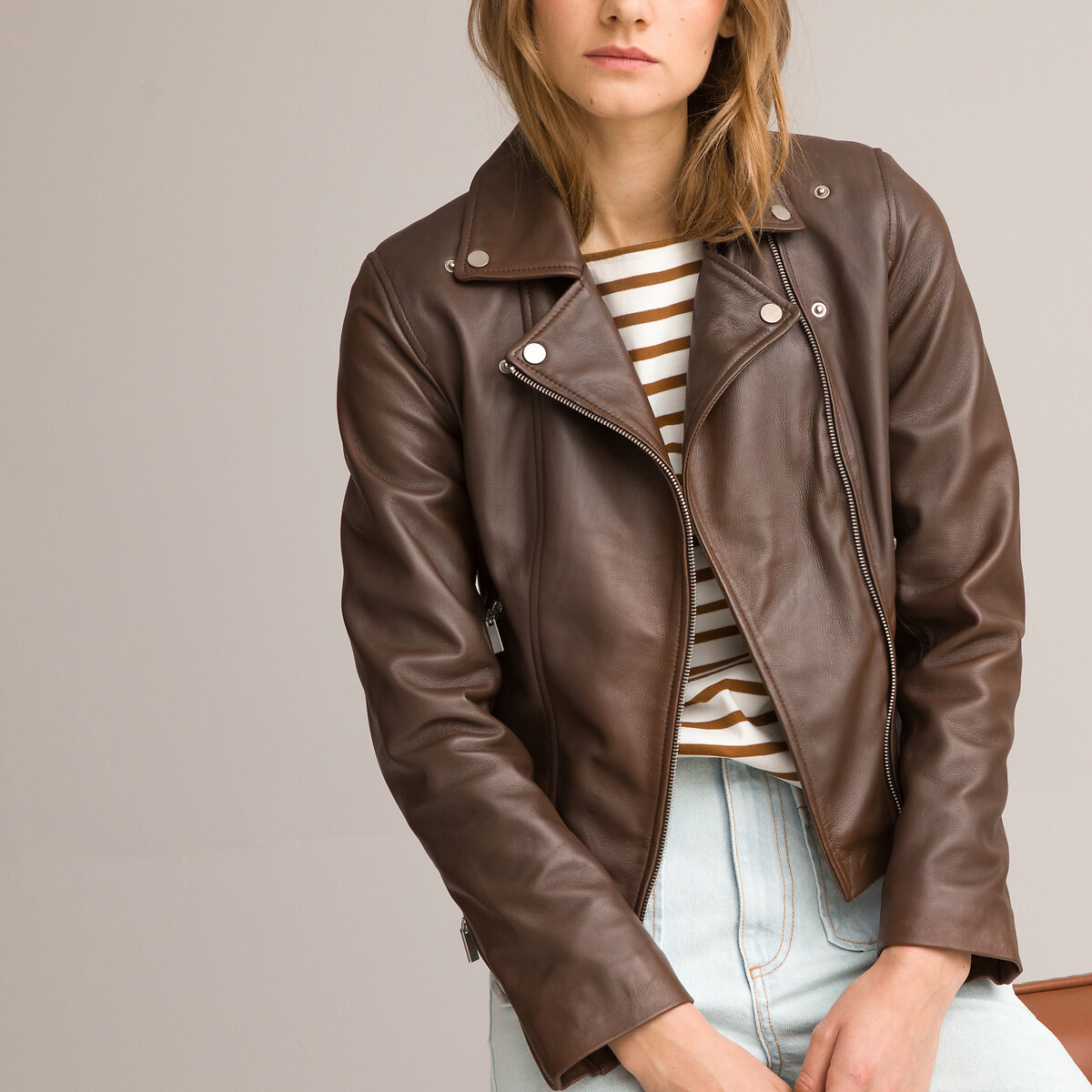 Leather Biker Jacket