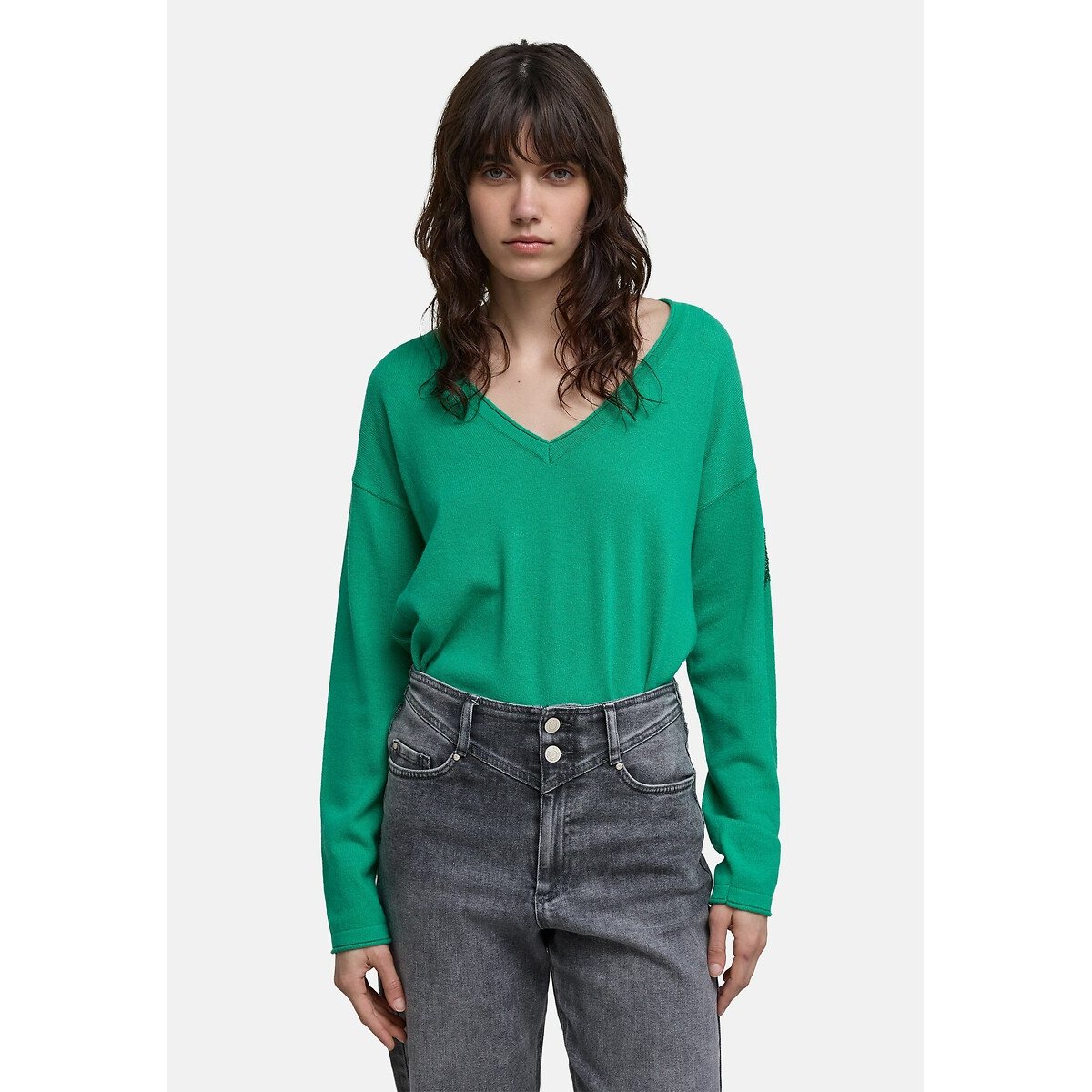 Cashmere V-Neck Jumper