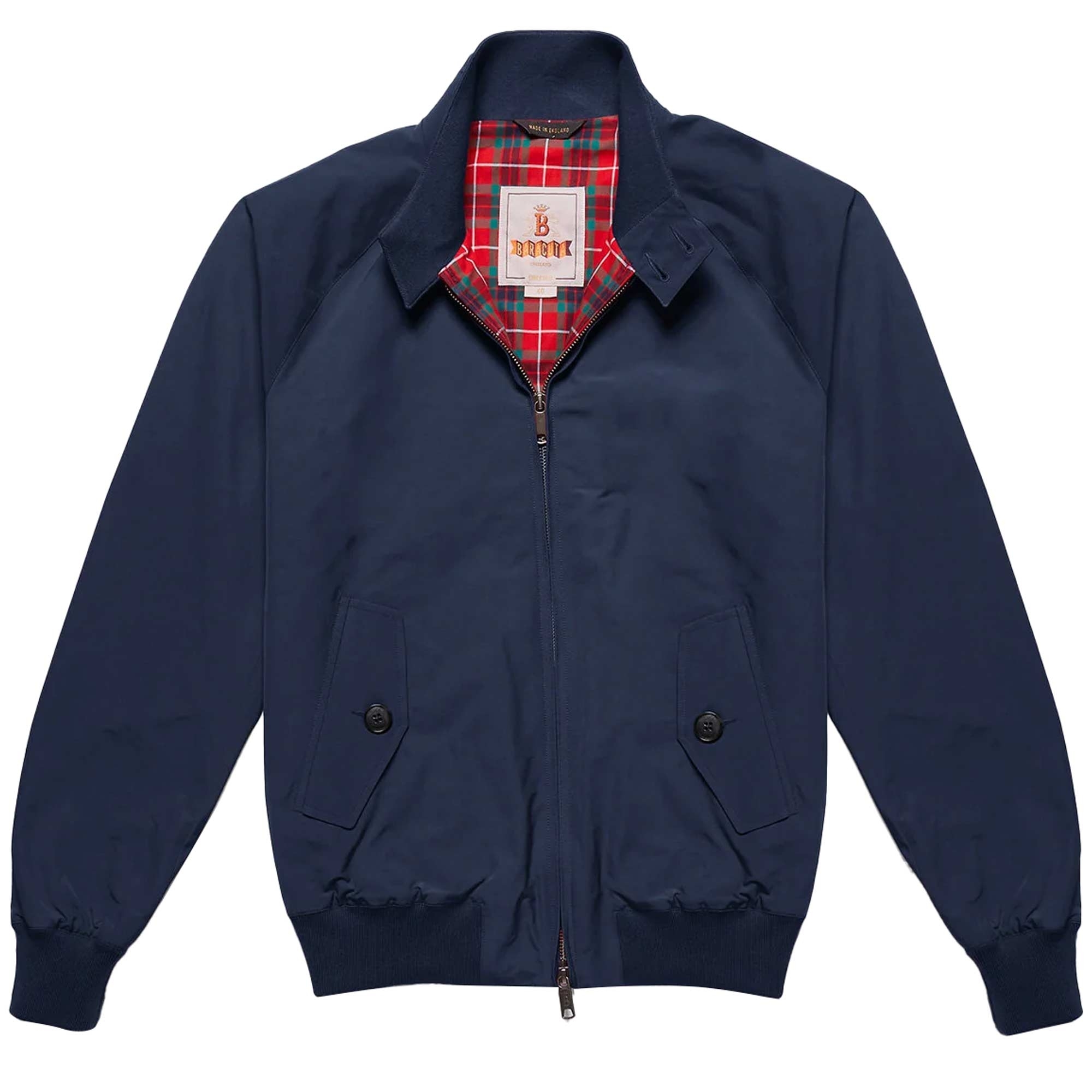 G9 Original Harrington Jacket - Petrol Blue/Navy