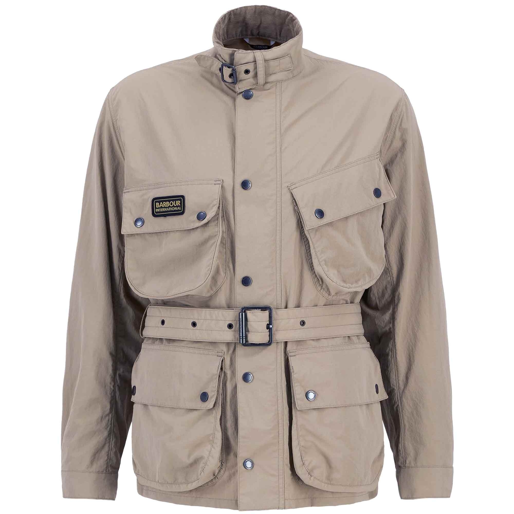 Contemporary A7 Showerproof Jacket - Timberwolf
