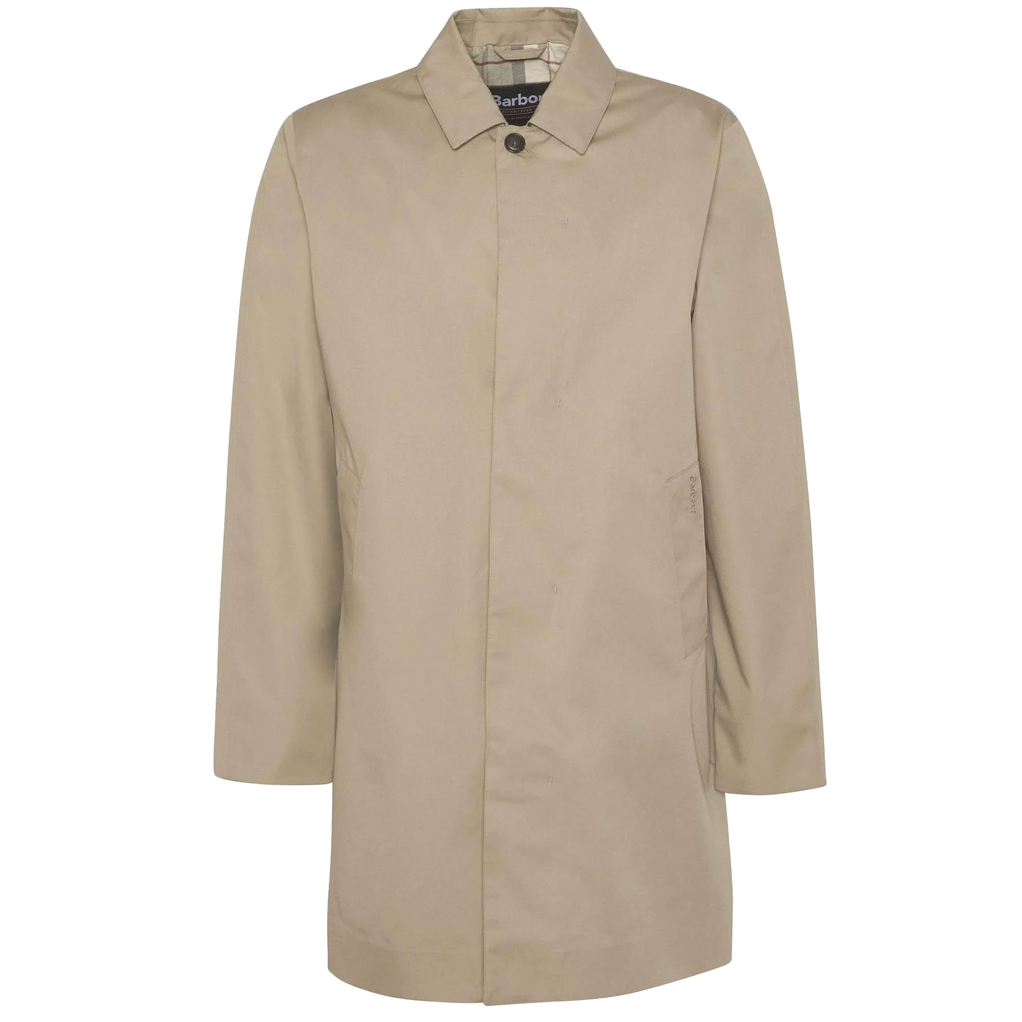 Rokig Lightweight Mac Jacket - Washed Stone