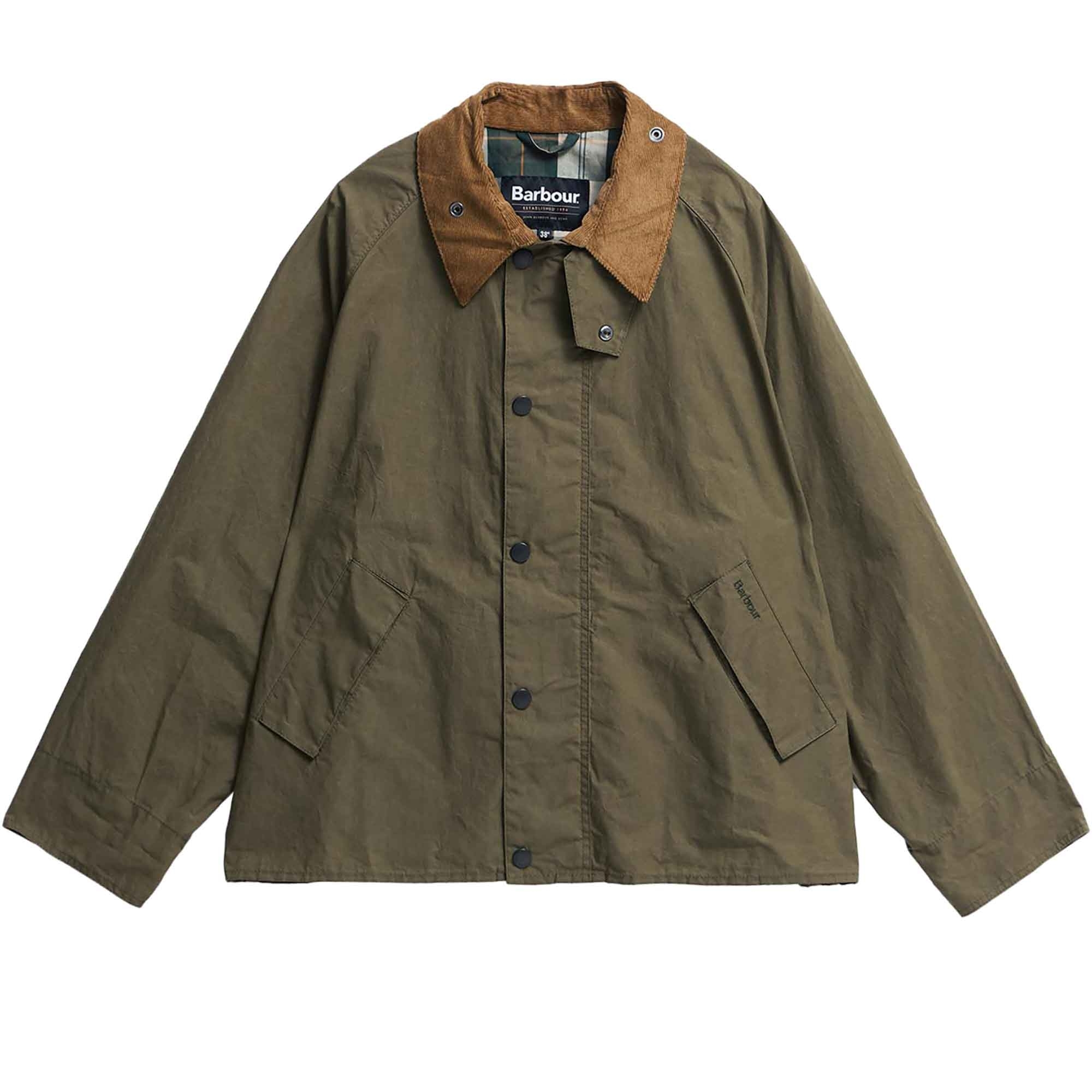 Transport Casual Jacket - Dusky Green