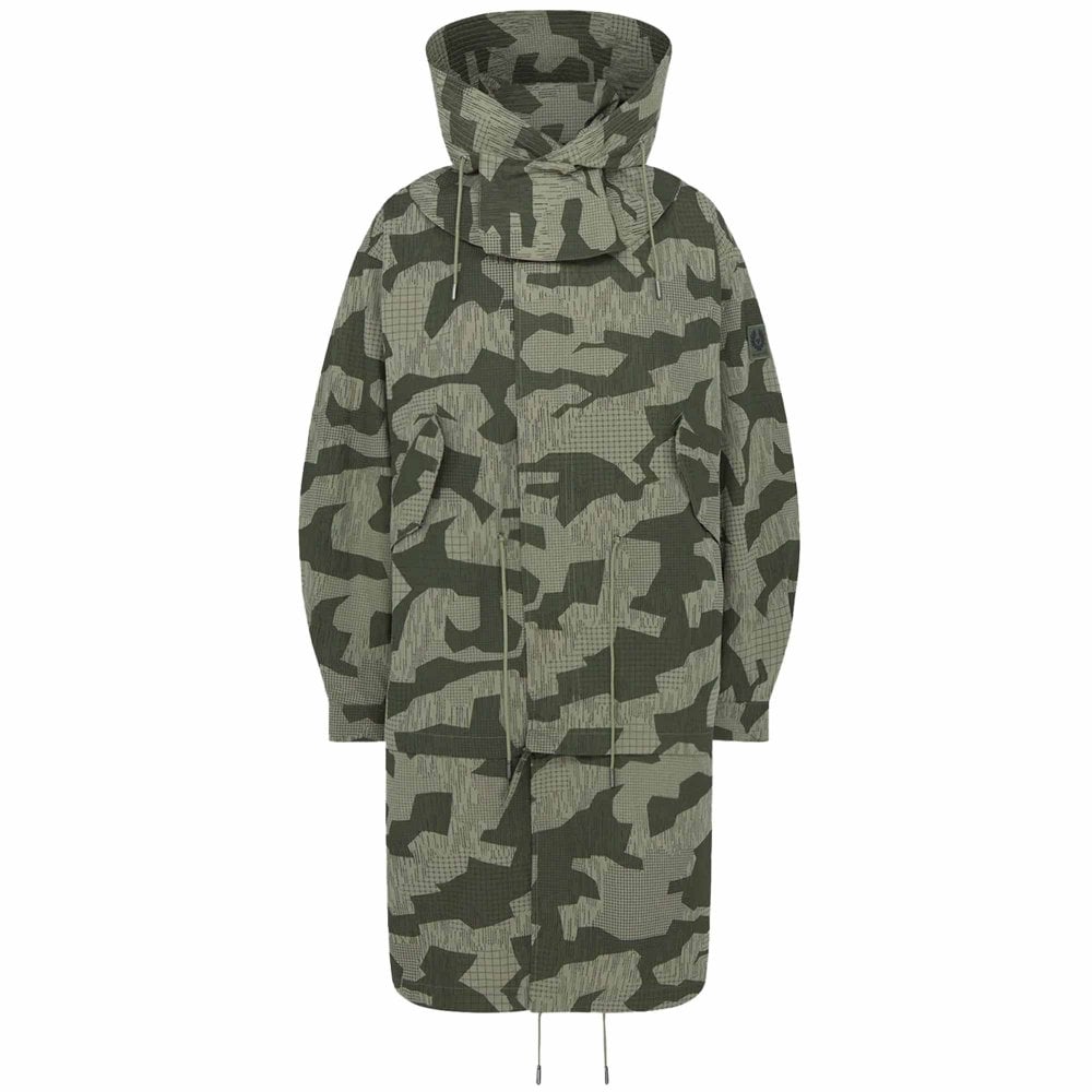 Terrain Camo Canopy Parka - Surplus Green