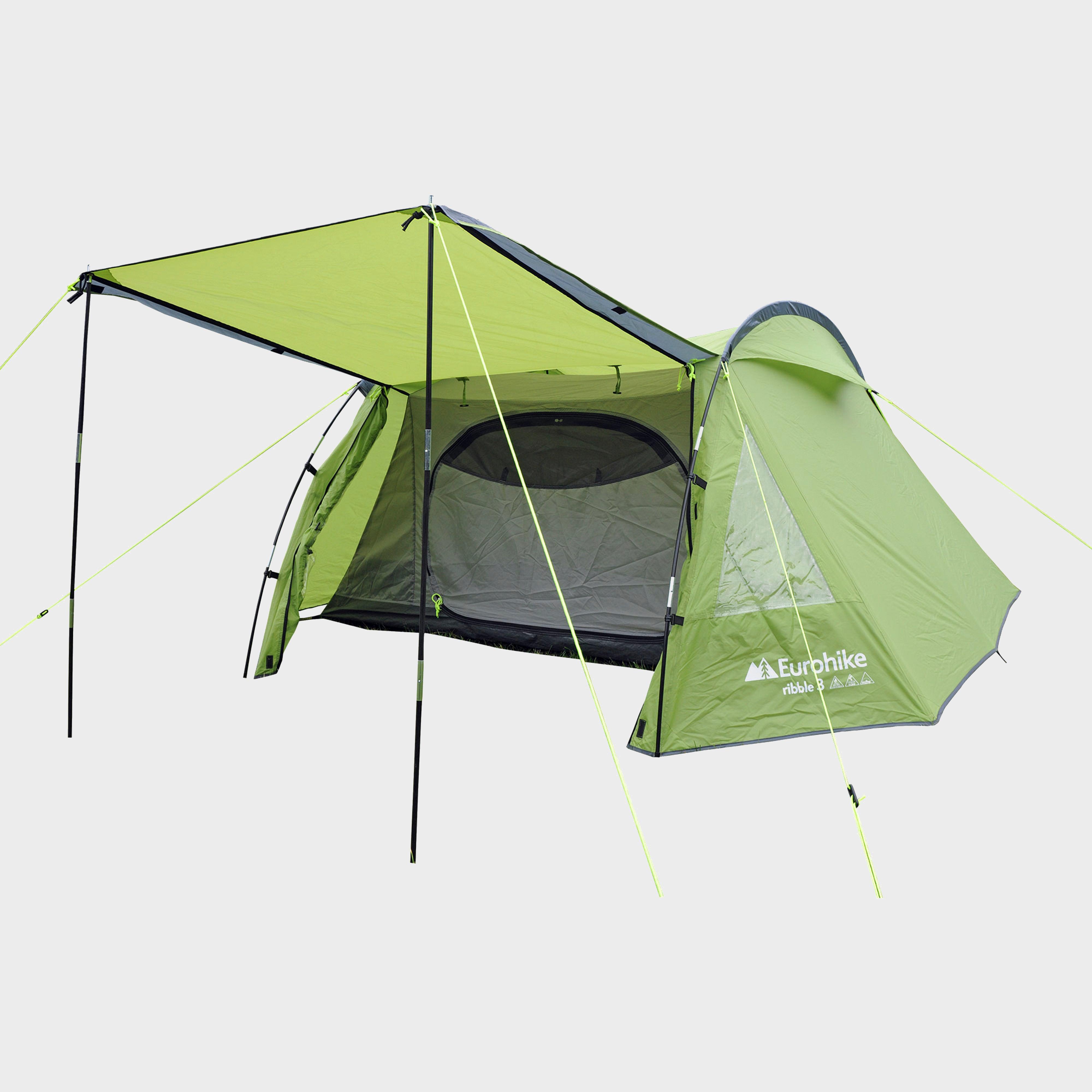 Eurohike Ribble 3 - Green, Green