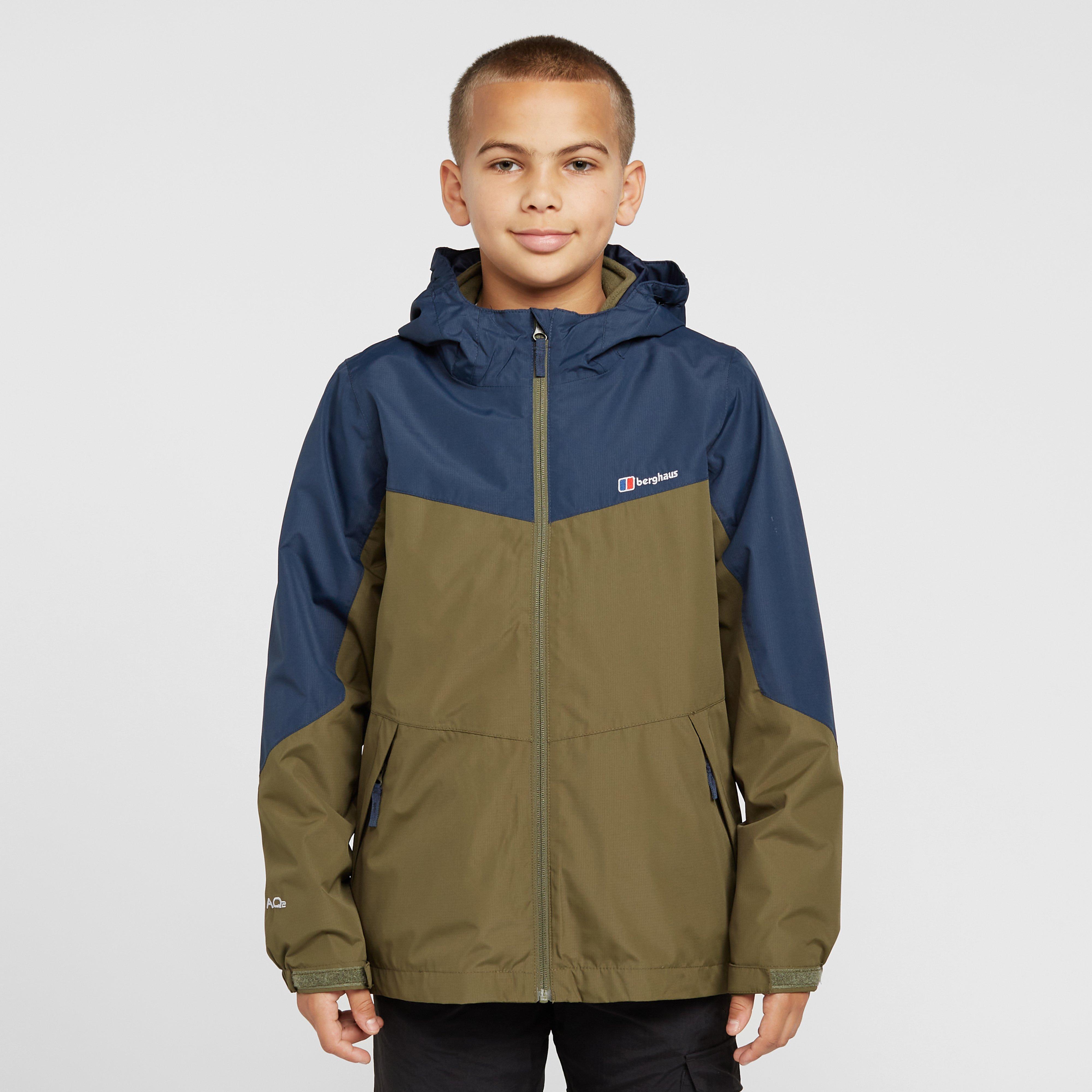 Berghaus Kids' Stokesley 3In1 Jacket - Khaki, Khaki