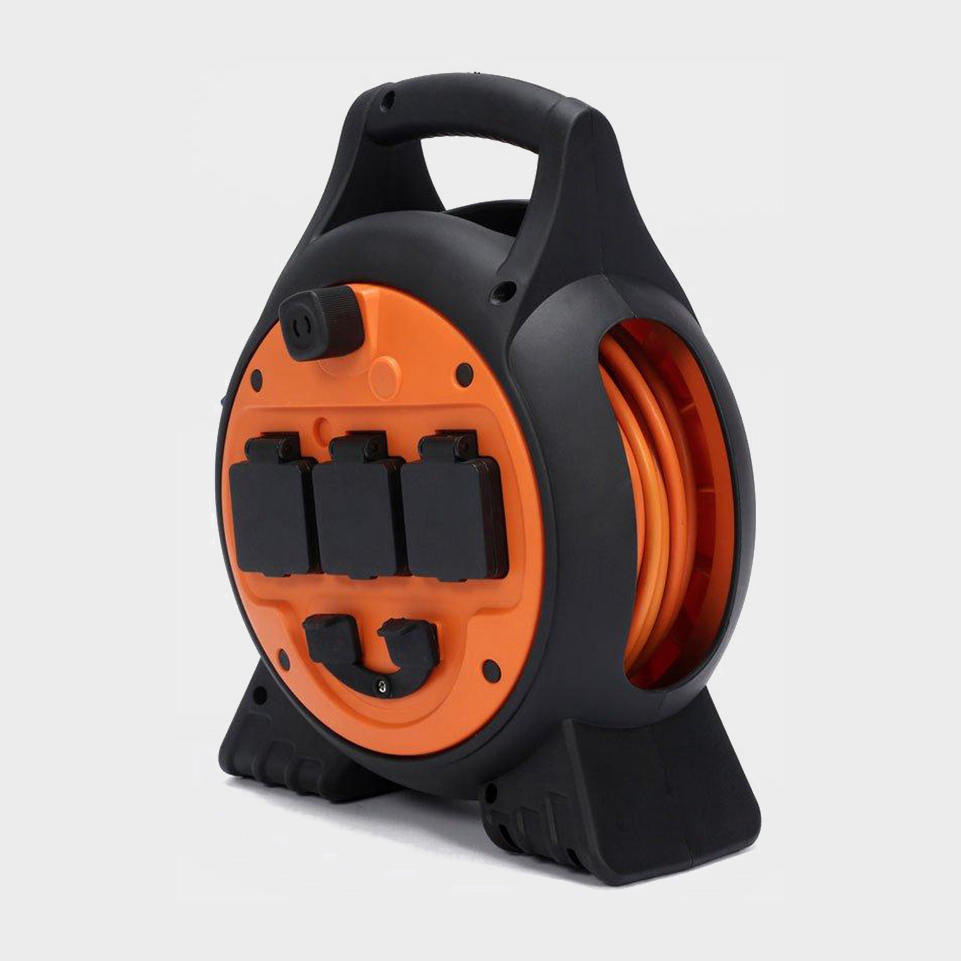 Hi-Gear Mobile Mains Roller Power Unit (15M) - Orange, orange