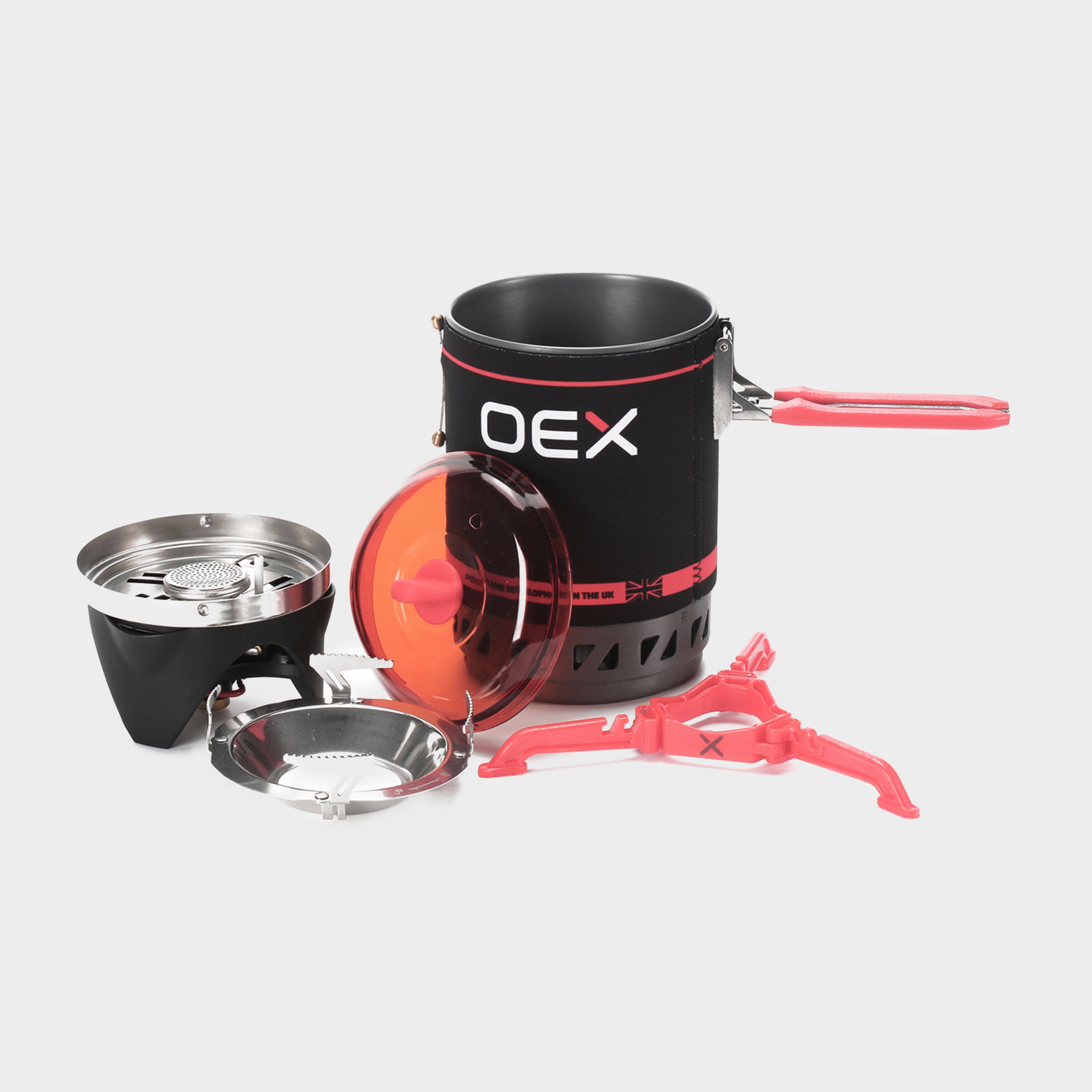 Oex Tacana Solo Stove Set - Black, Black