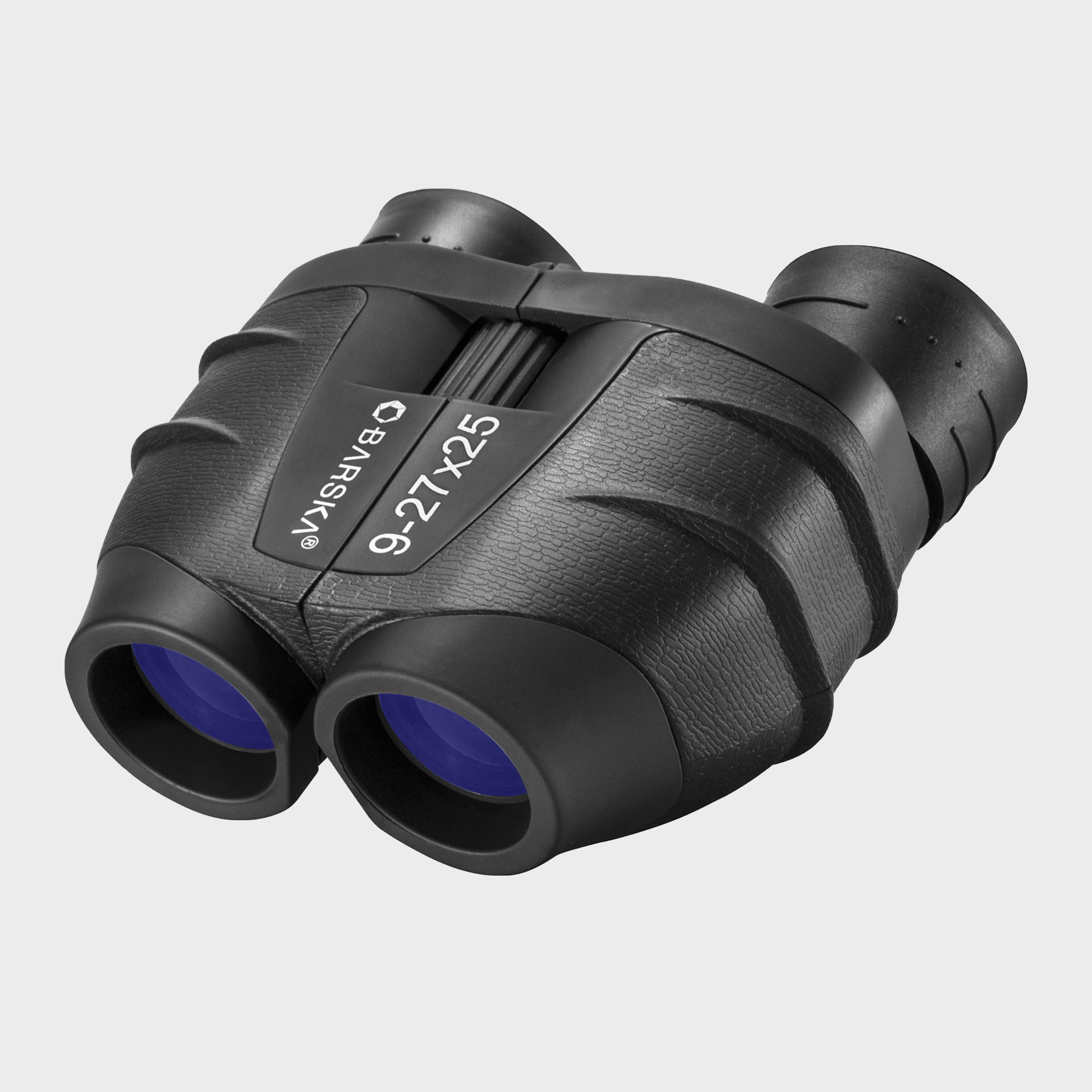 Barska Gladiator Compact Zoom 9-27 X 25 Binoculars - Black, BLACK