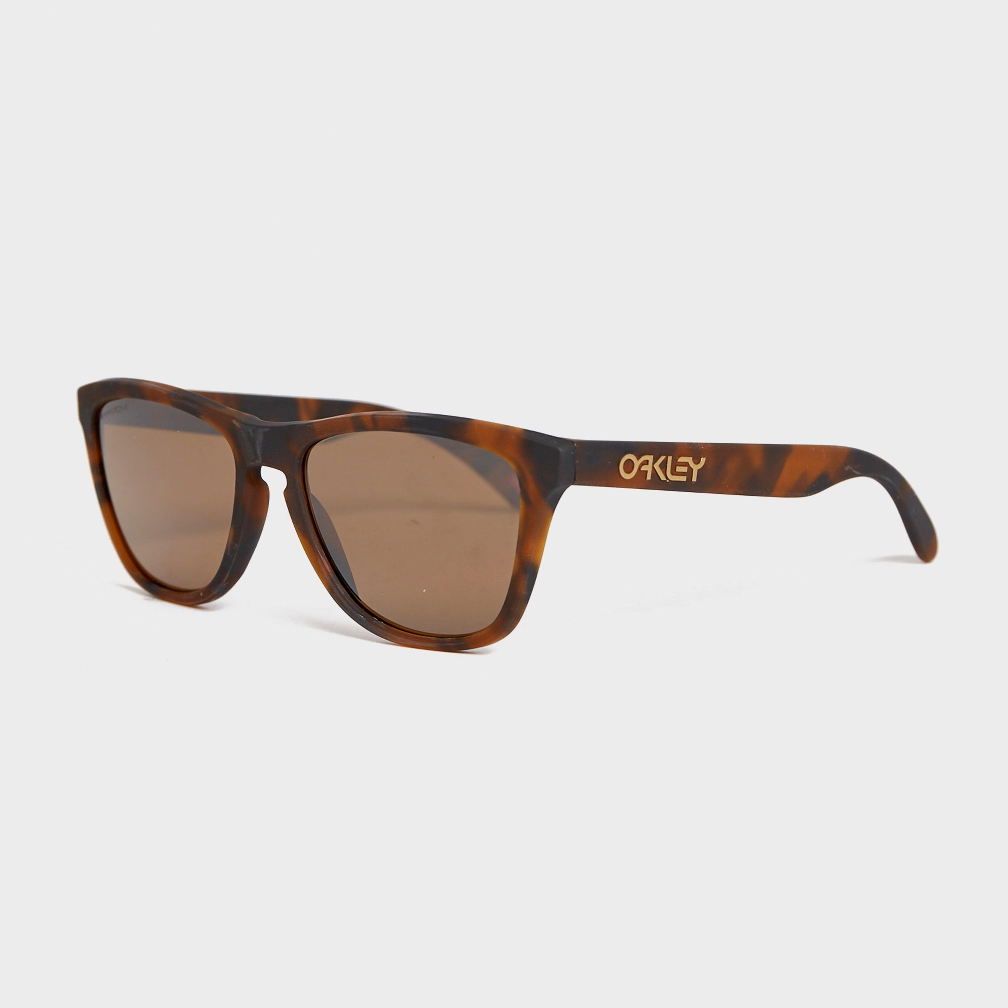 Oakley Men's Frogskins Sunglasses (Prizm Tungsten) - Brown, Brown
