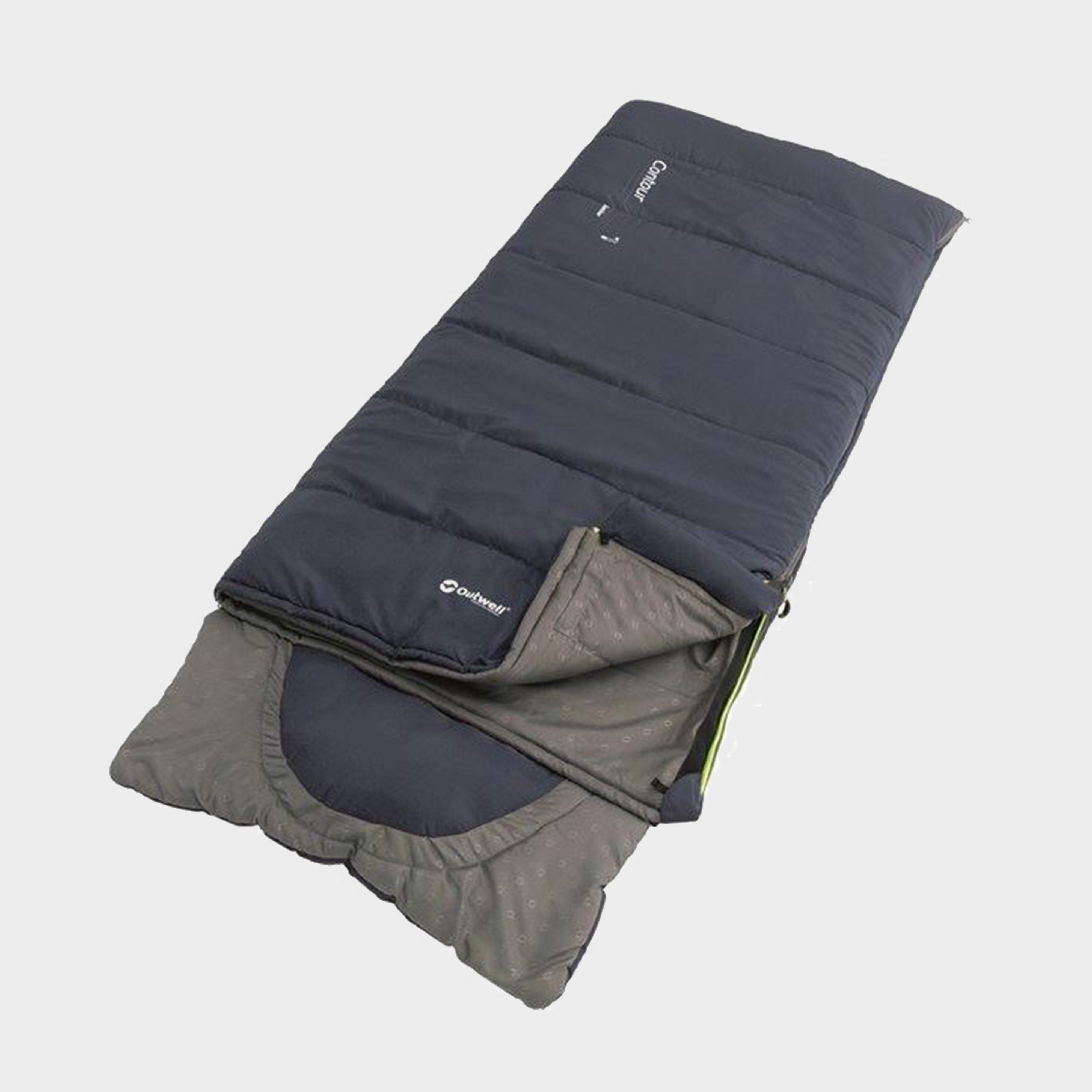 Outwell Contour Junior Sleeping Bag - Blue, Blue