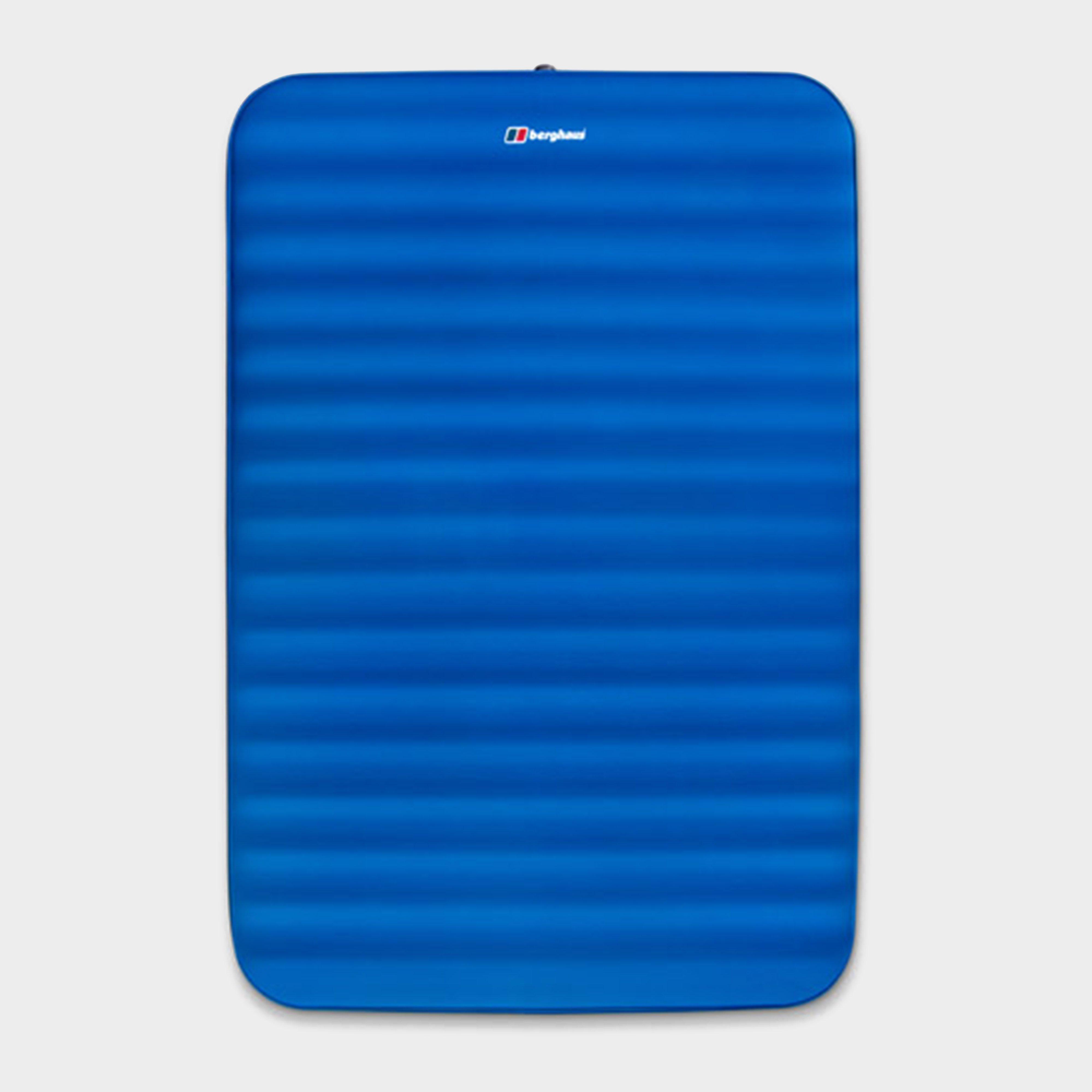 Berghaus Double Self Inflating Mat - Blue, Blue