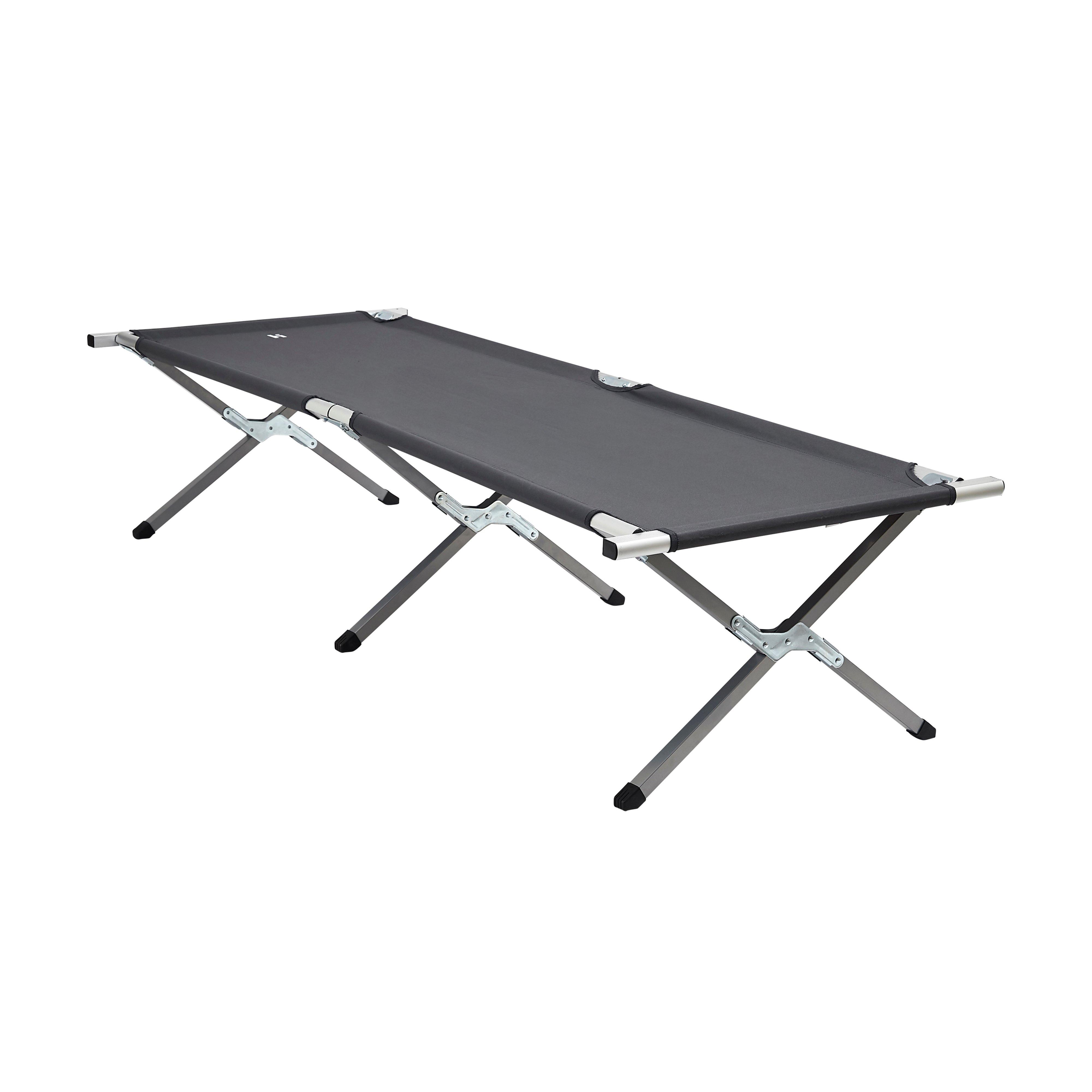 Hi-Gear Slumber Campbed - Grey, Grey