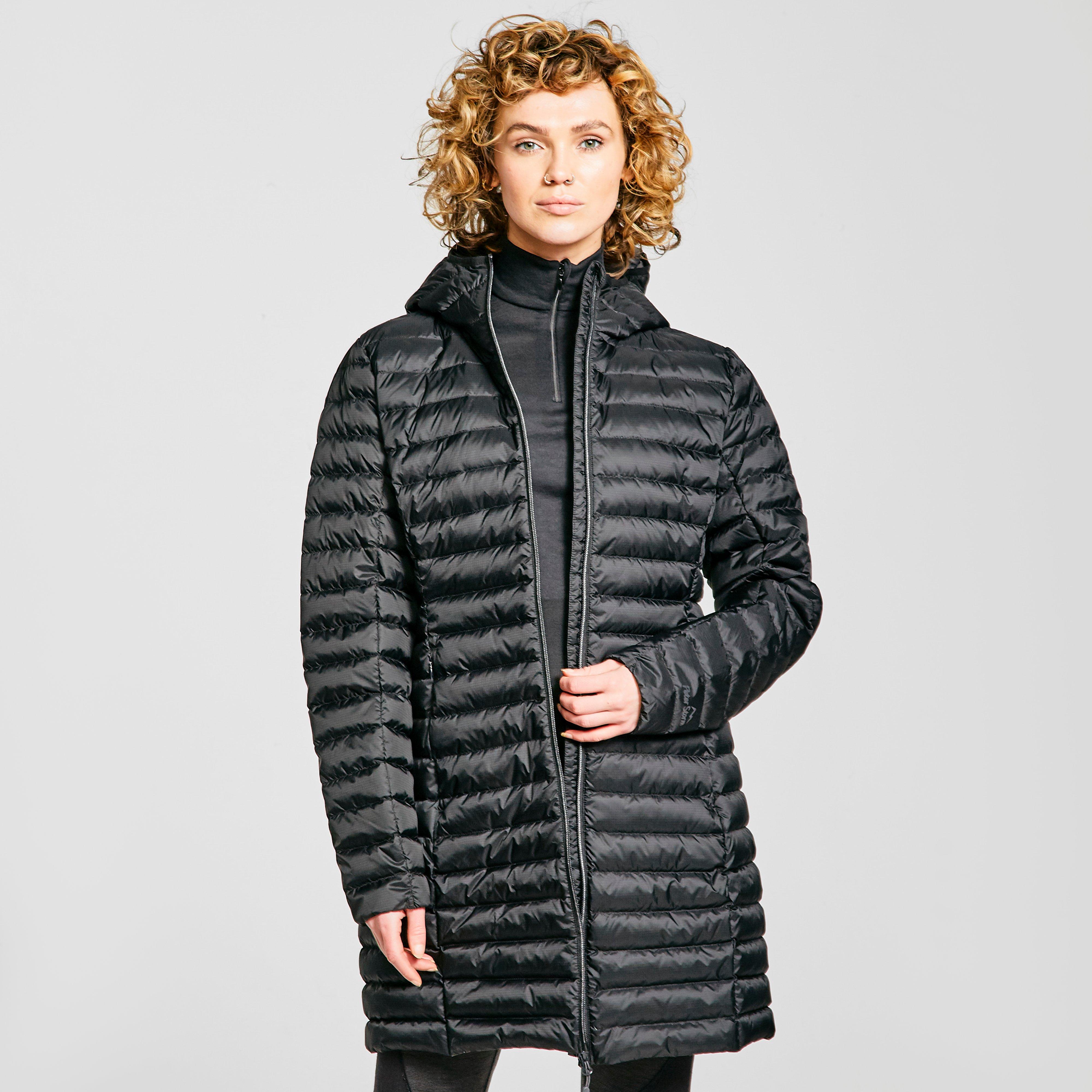 Peter Storm Women's Long Down Jacket - Black, Black