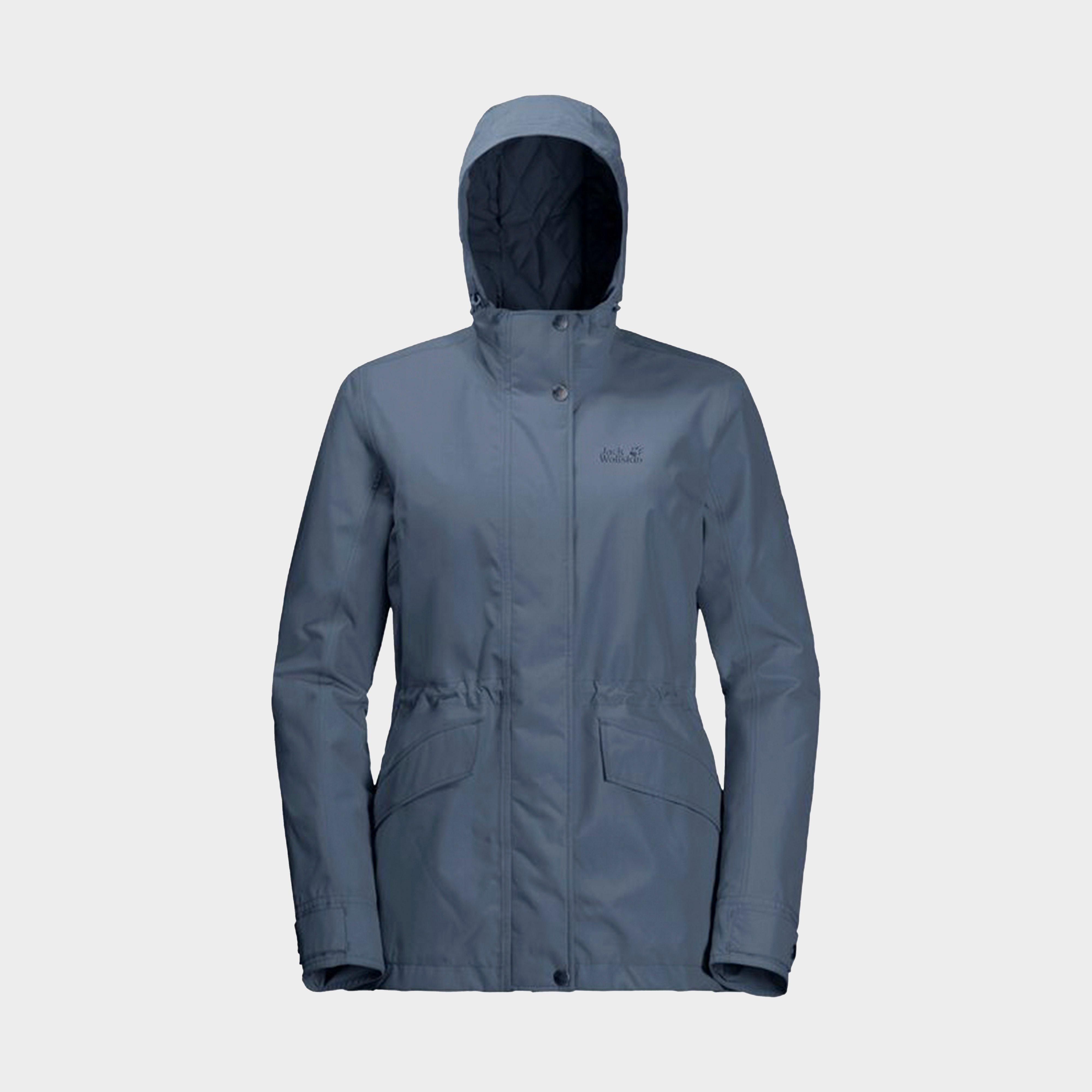 Jack Wolfskin Women's Lake Louise Jacket - Blue, Blue