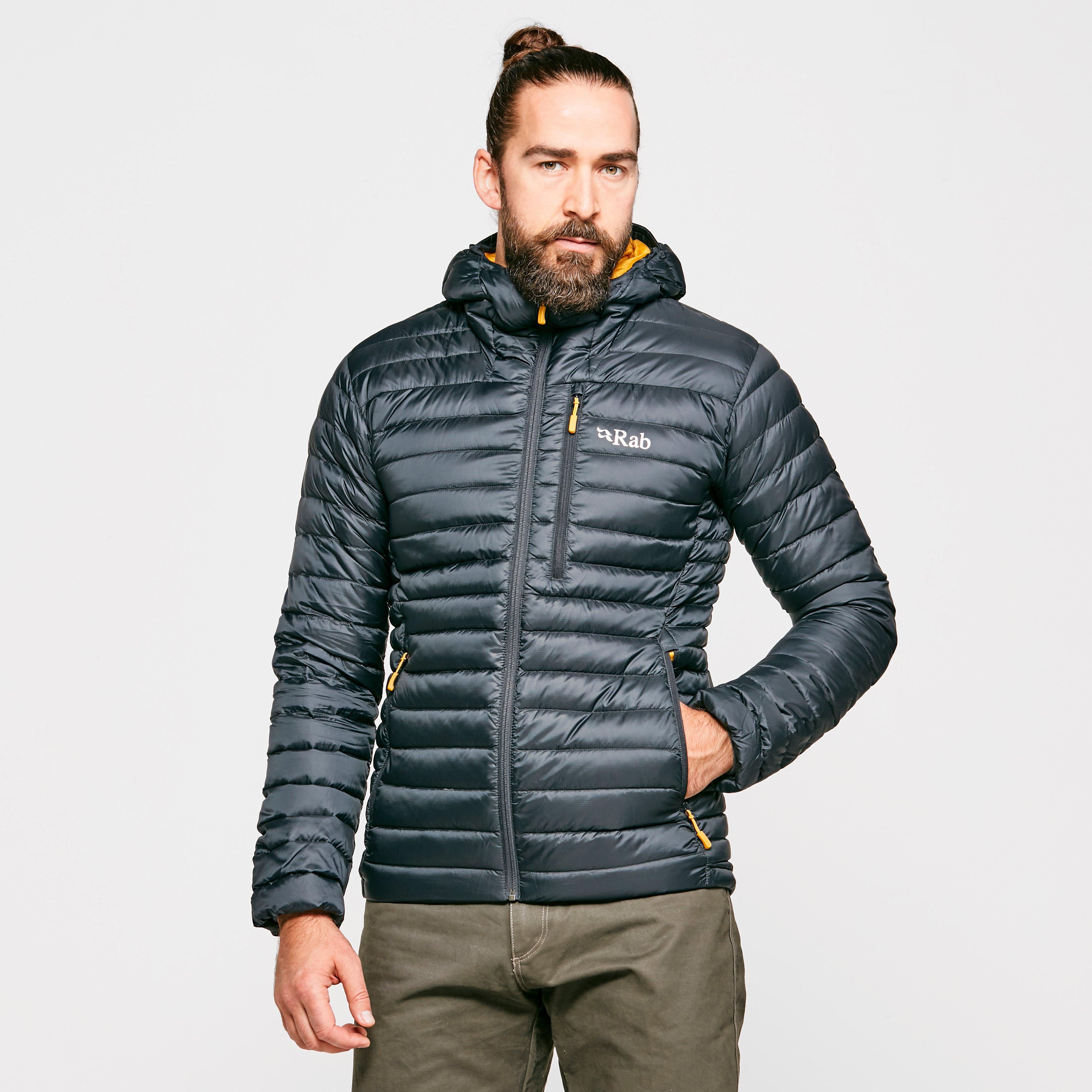 Rab Men's Microlight Alpine Down Jacket - Grey, Grey
