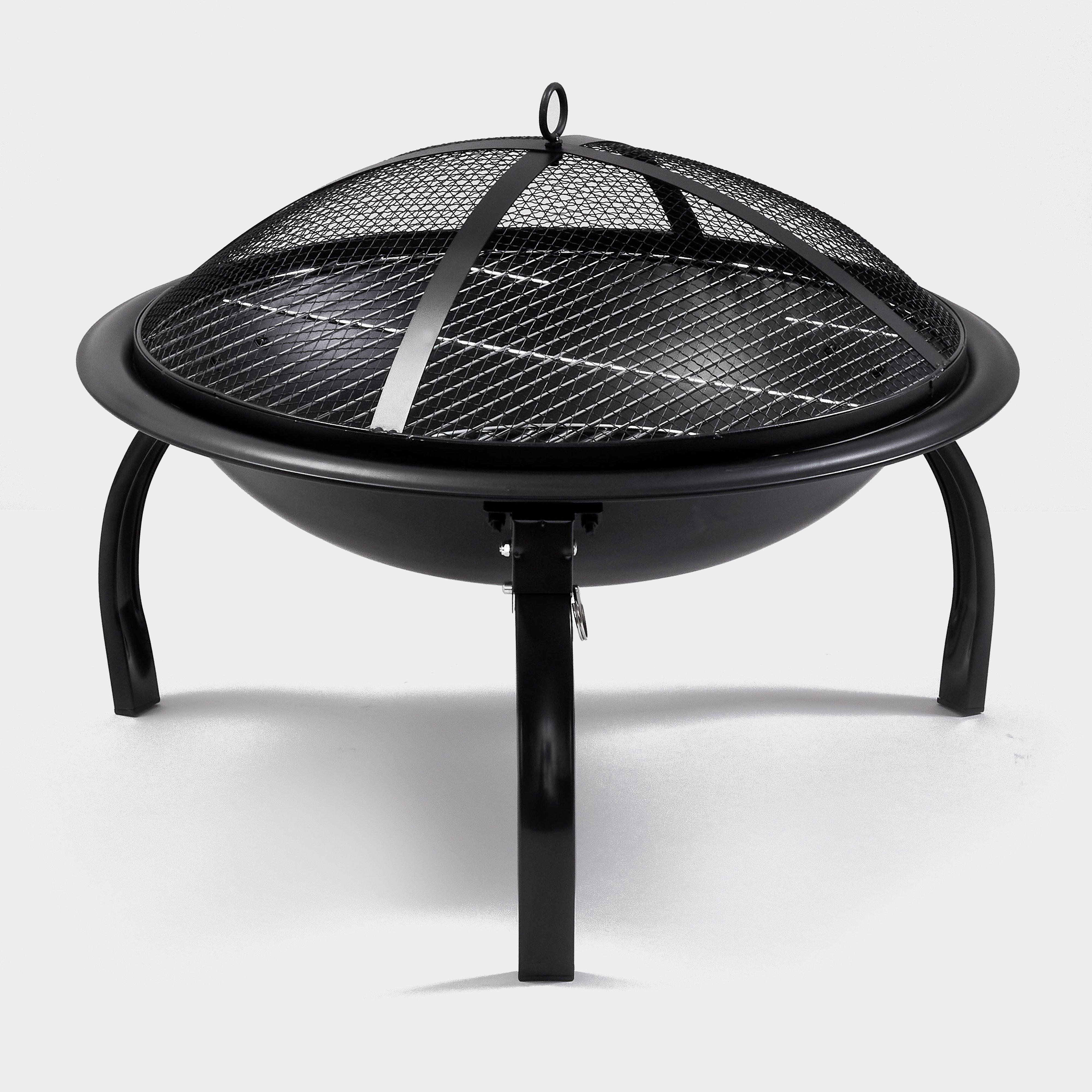 Hi-Gear Corvus Fire Pit - Black, Black