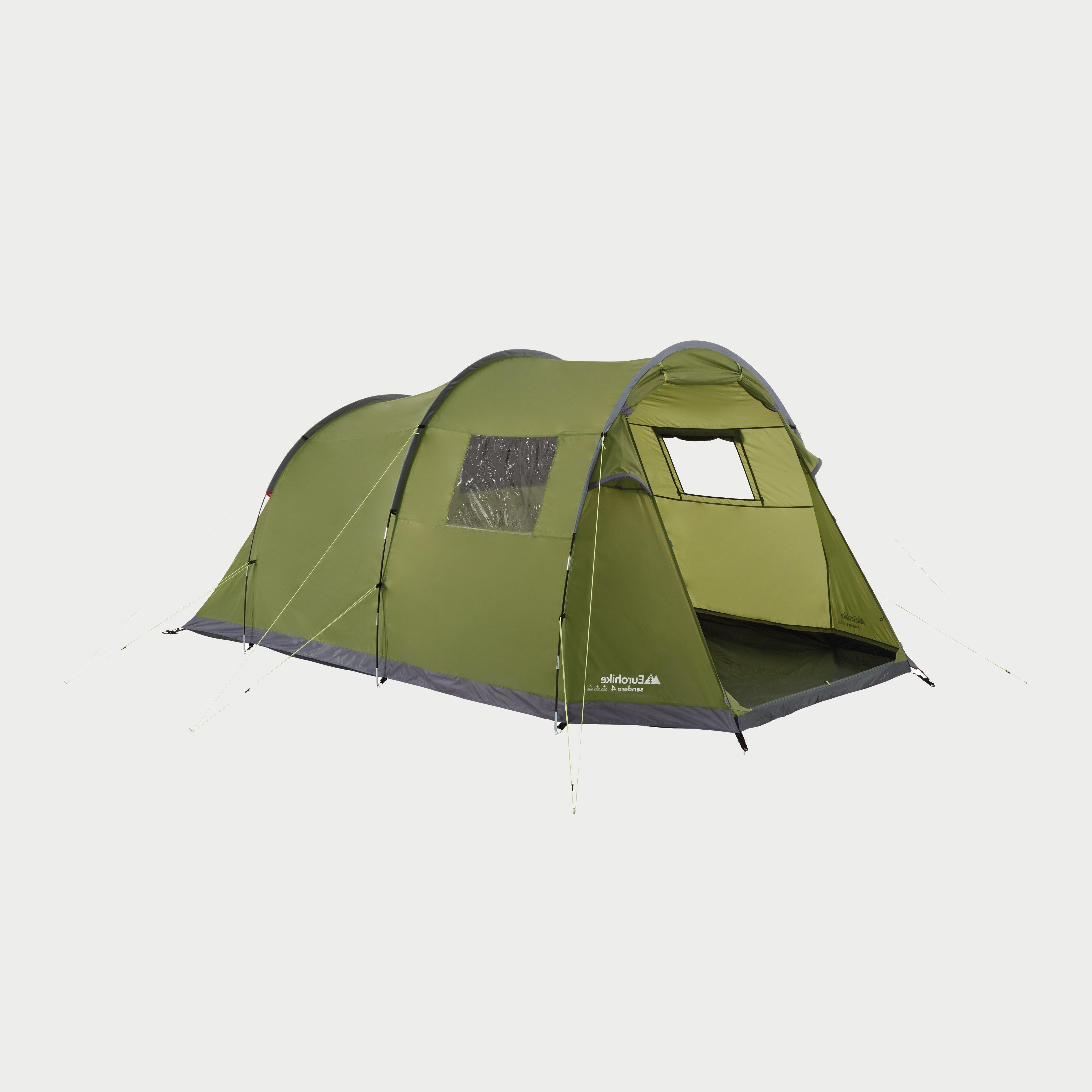 Eurohike Sendero 4 Family Tent - Green, Green