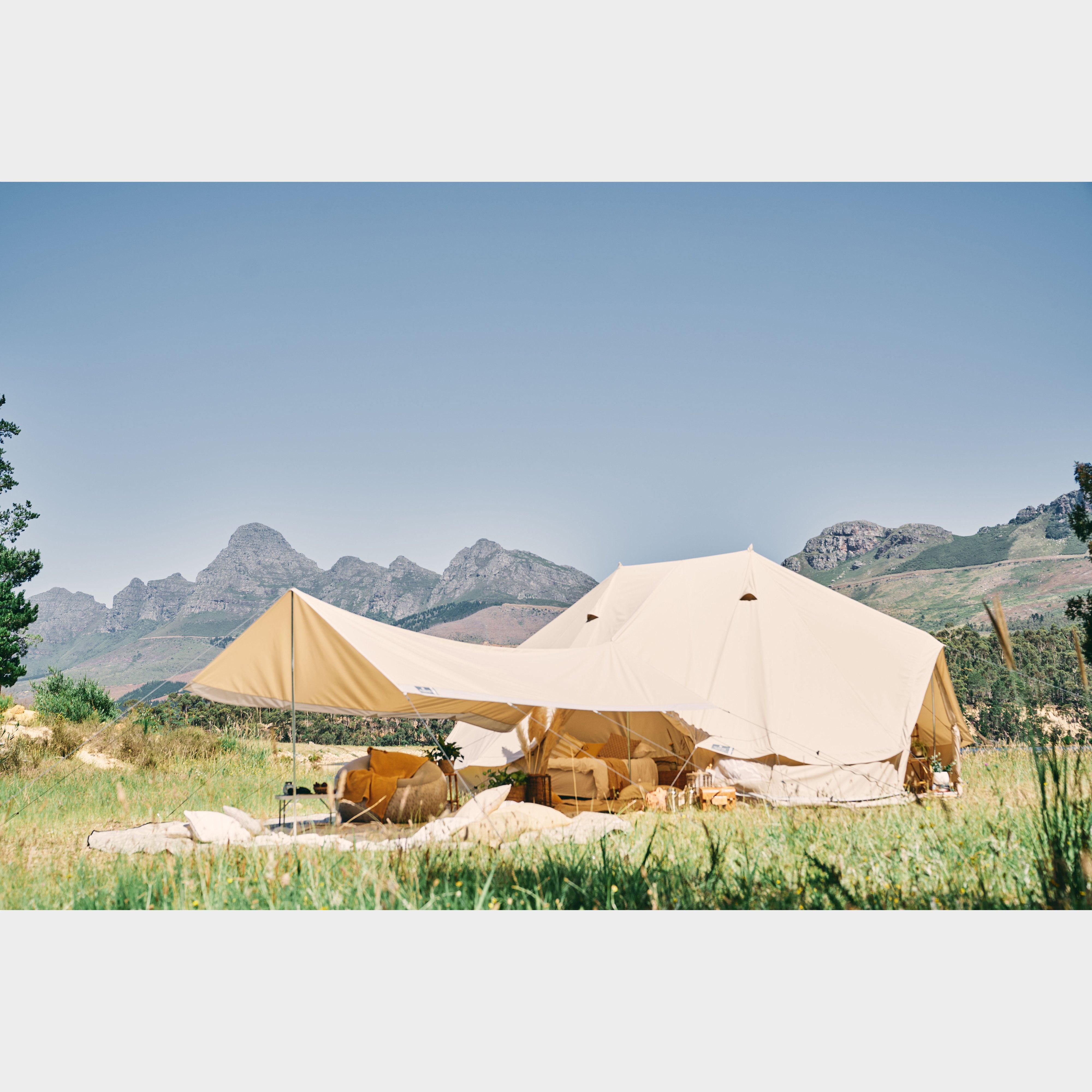 Hi-Gear 5 Metre Tarp - Brown, brown