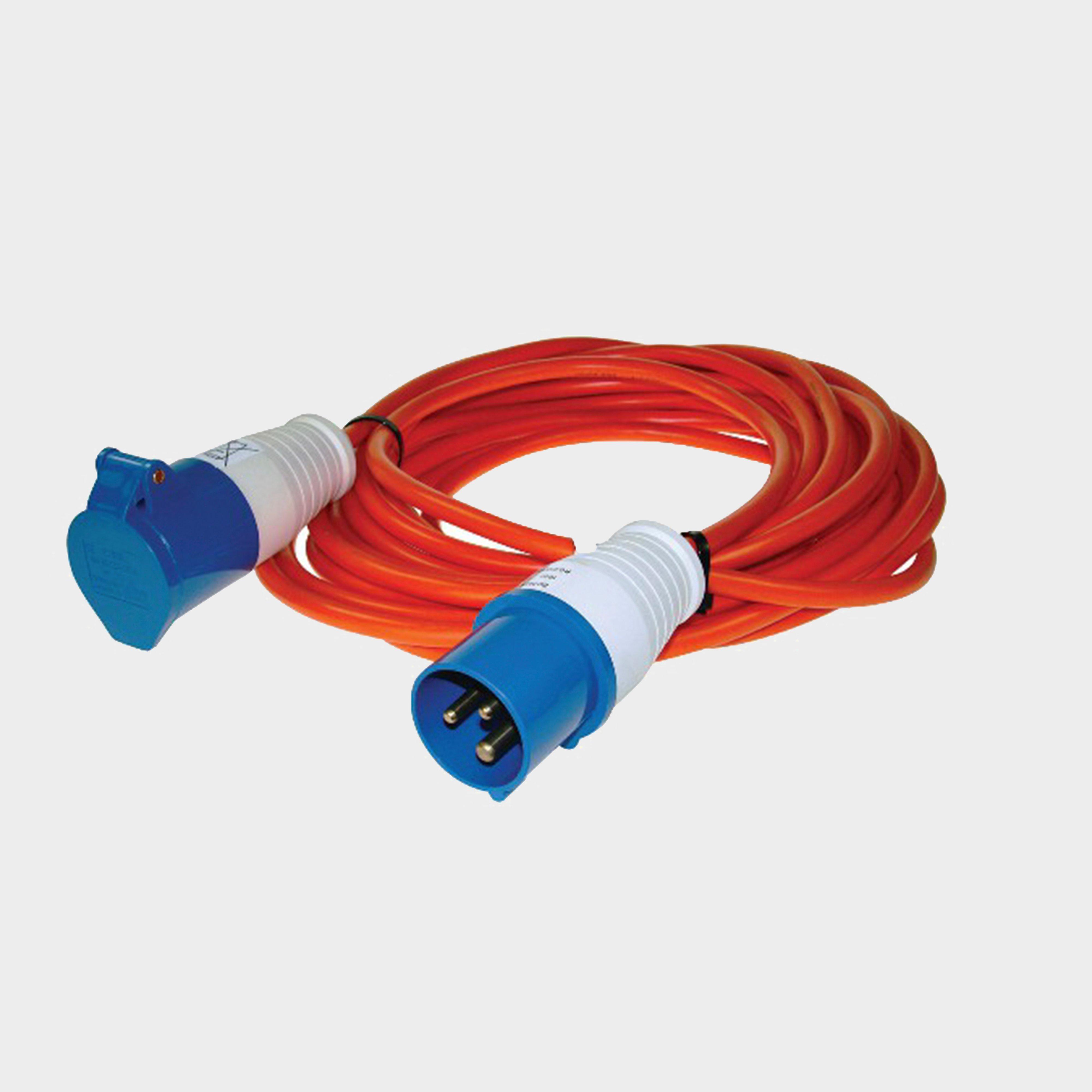Eurohike 10M Extension Lead - Orange, ORANGE