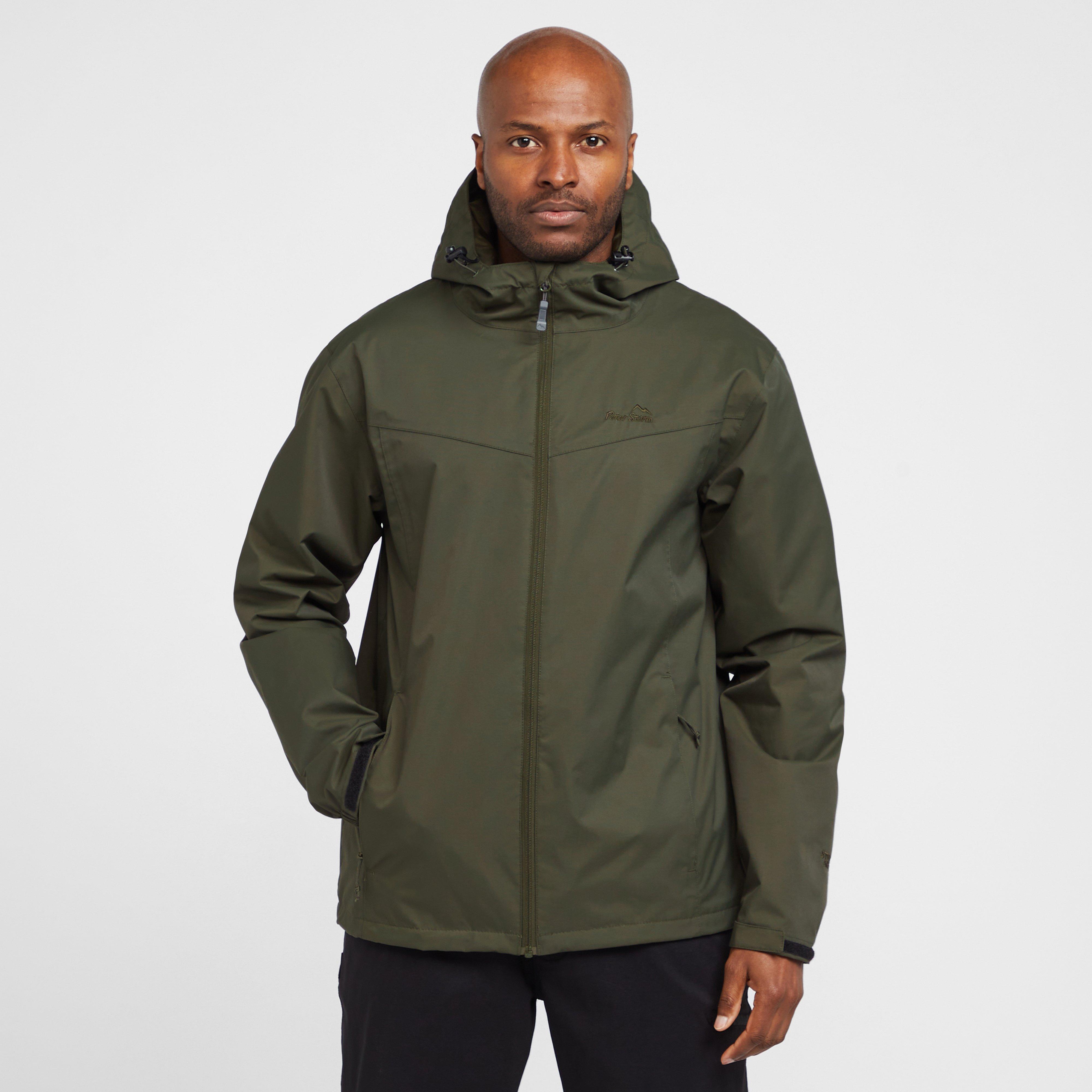 Peter Storm Men's Storm Hooded Jacket - Khaki, Khaki