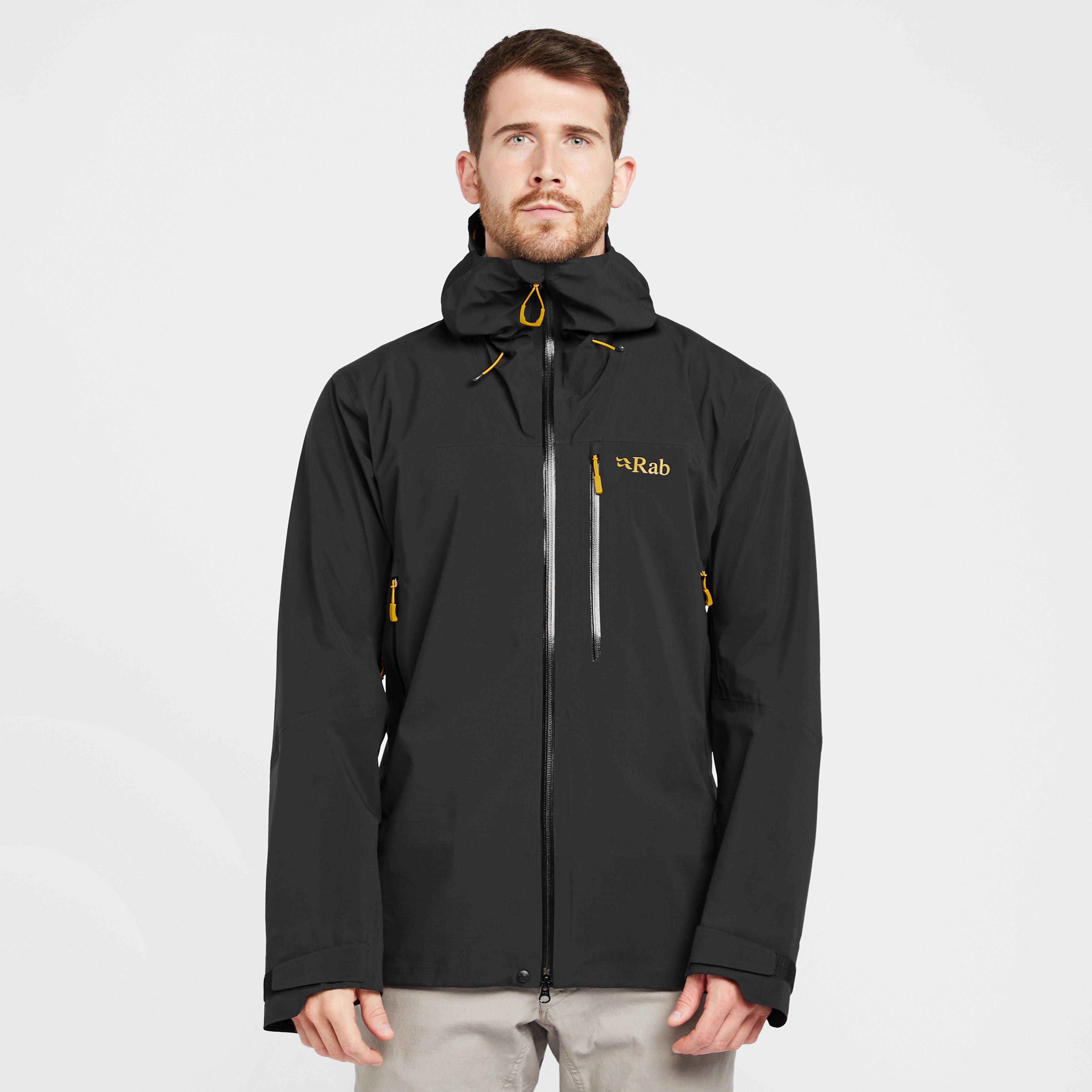 Rab Men's Firewall Waterproof Jacket - Black, Black