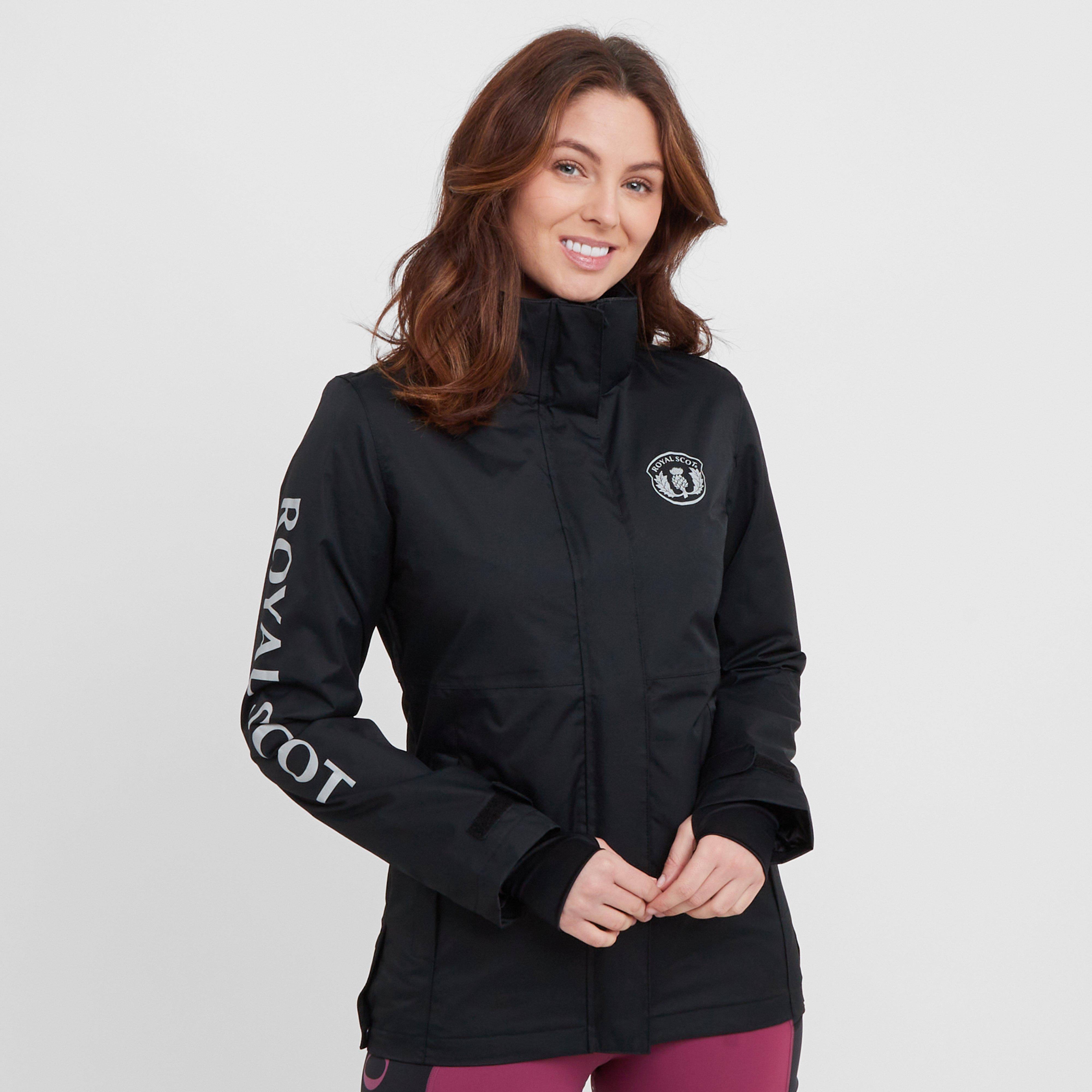 Royal Scot Womens Waterproof Riding Jacket Black - Blk, BLK