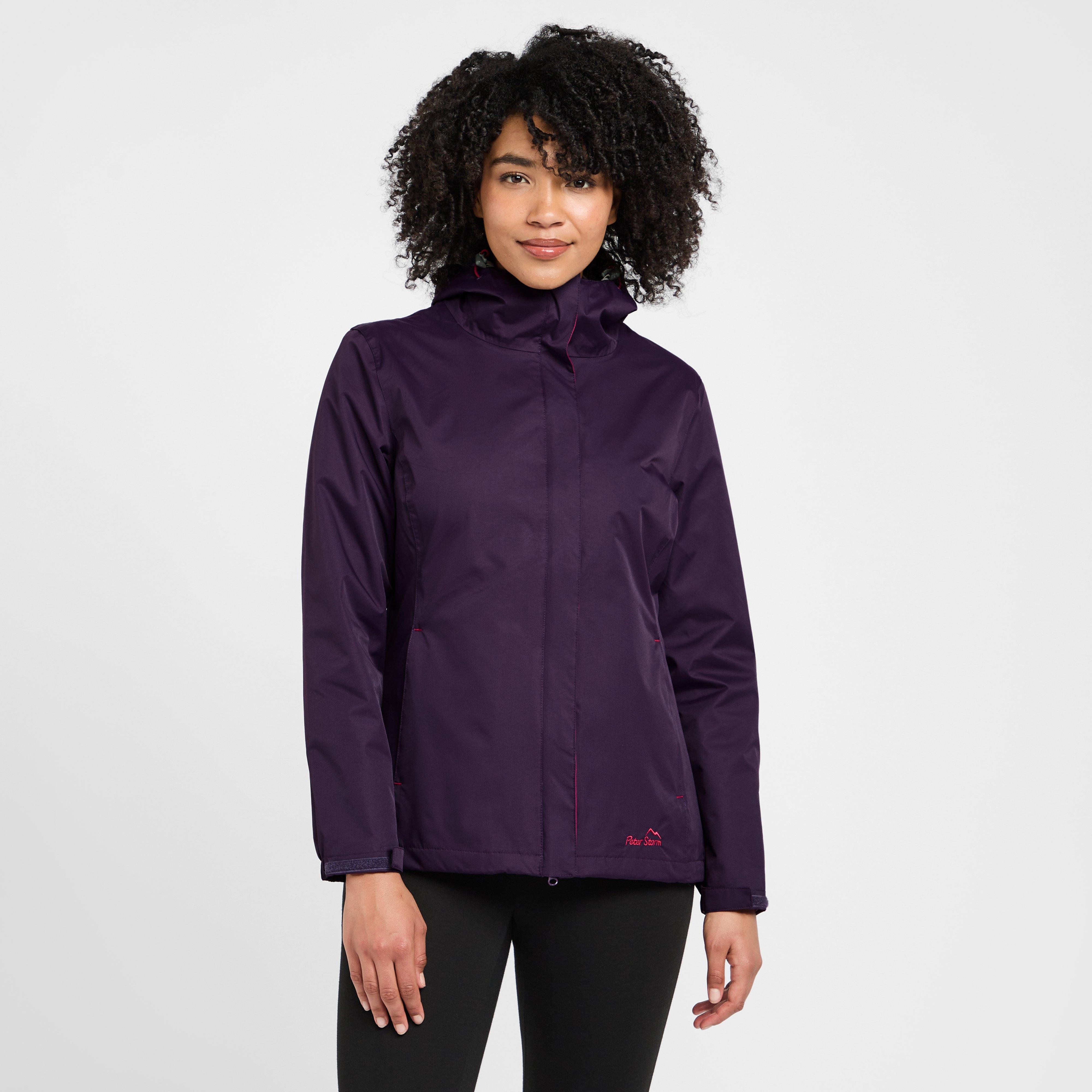 Peter Storm Women's Storm Waterproof Jacket - Purple, Purple