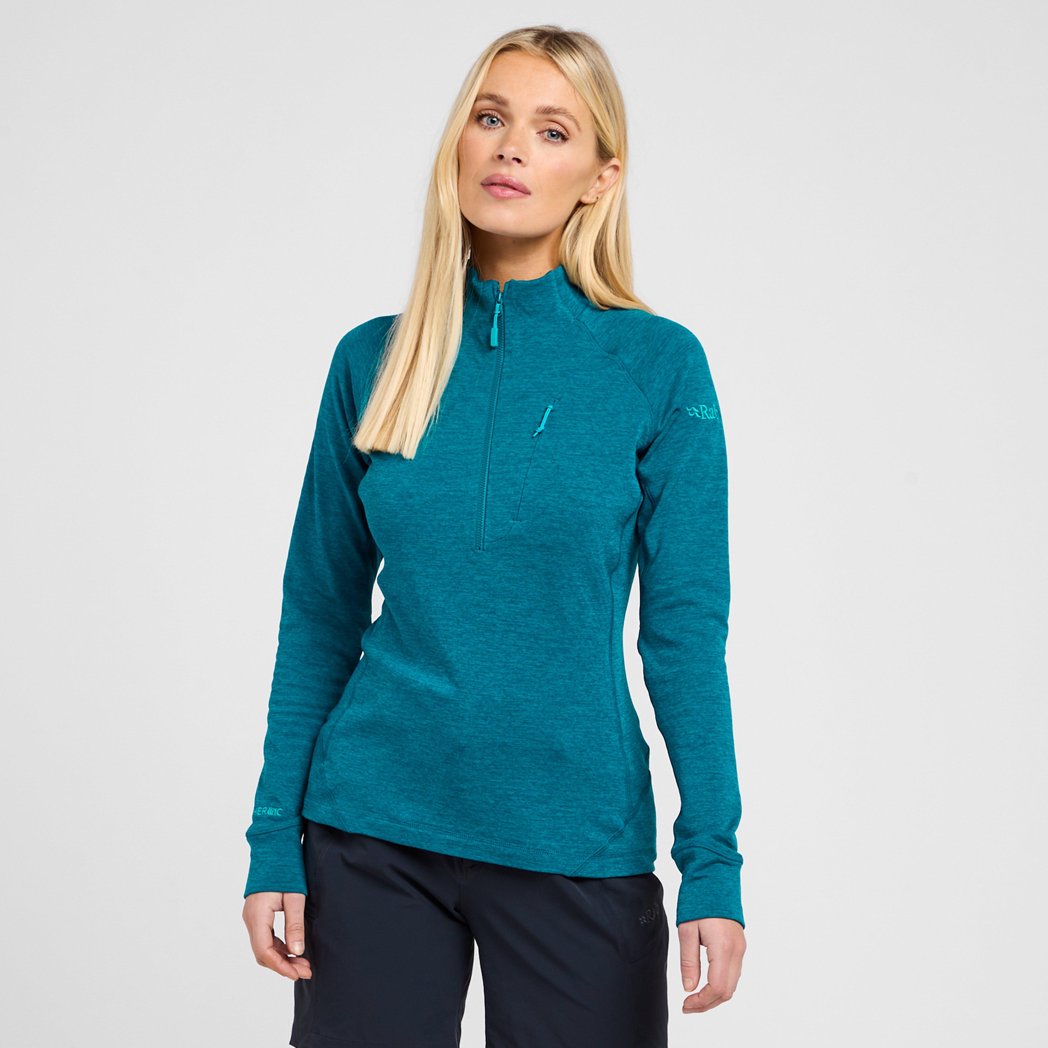 Rab Women's Nexus Pull-On Fleece - Blue, BLUE