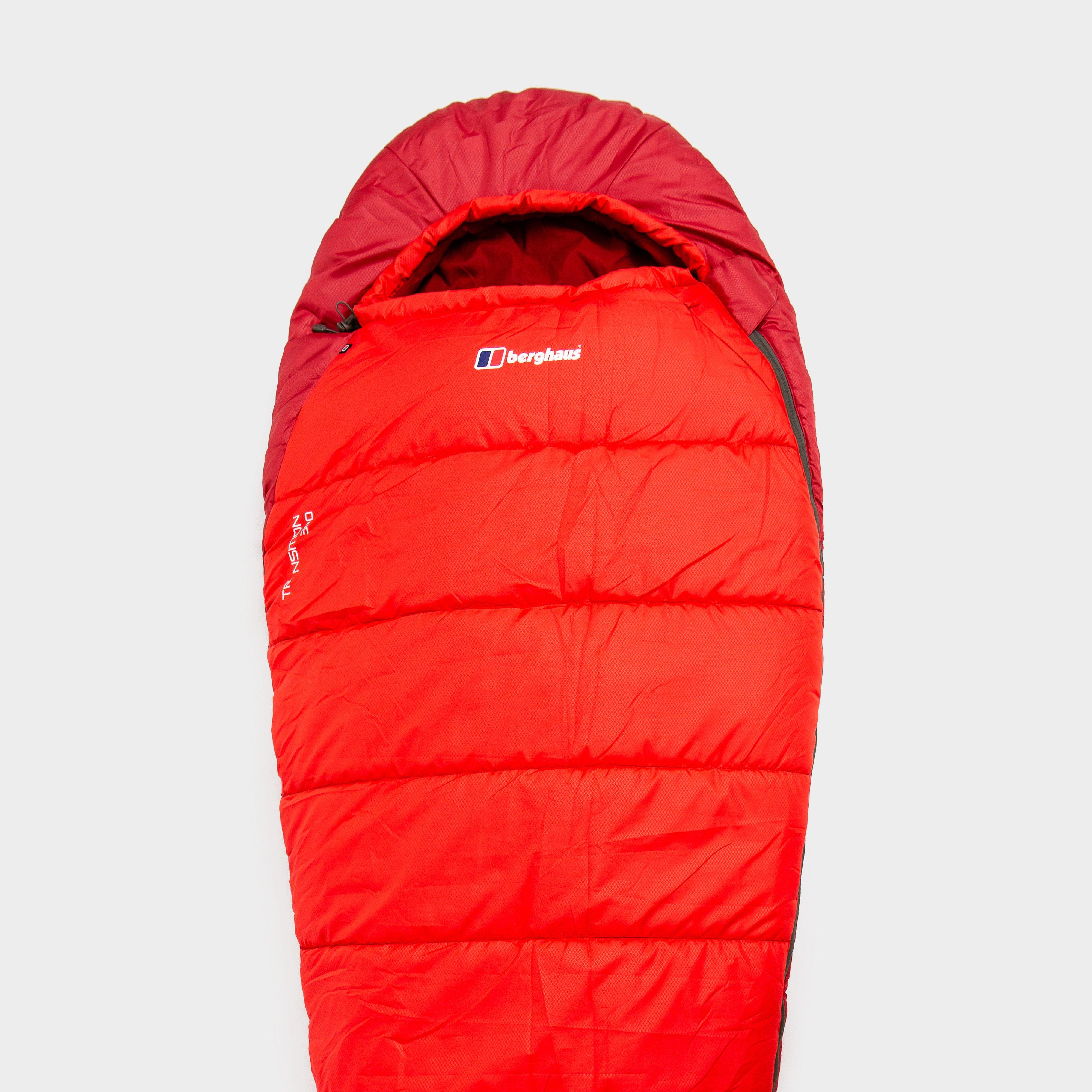 Berghaus Transition 300 Sleeping Bag - Red, Red