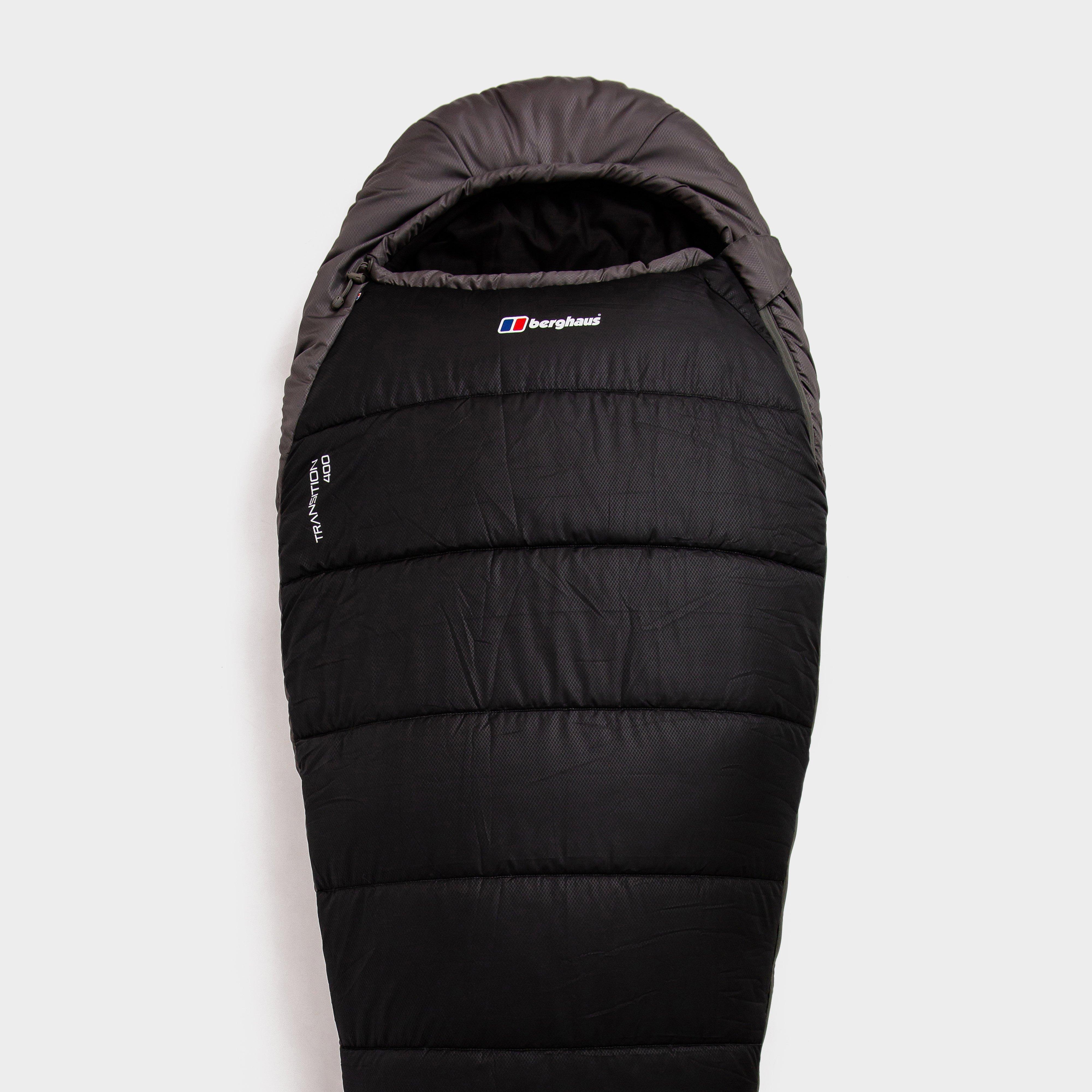 Berghaus Transition 400 Sleeping Bag - Black, Black