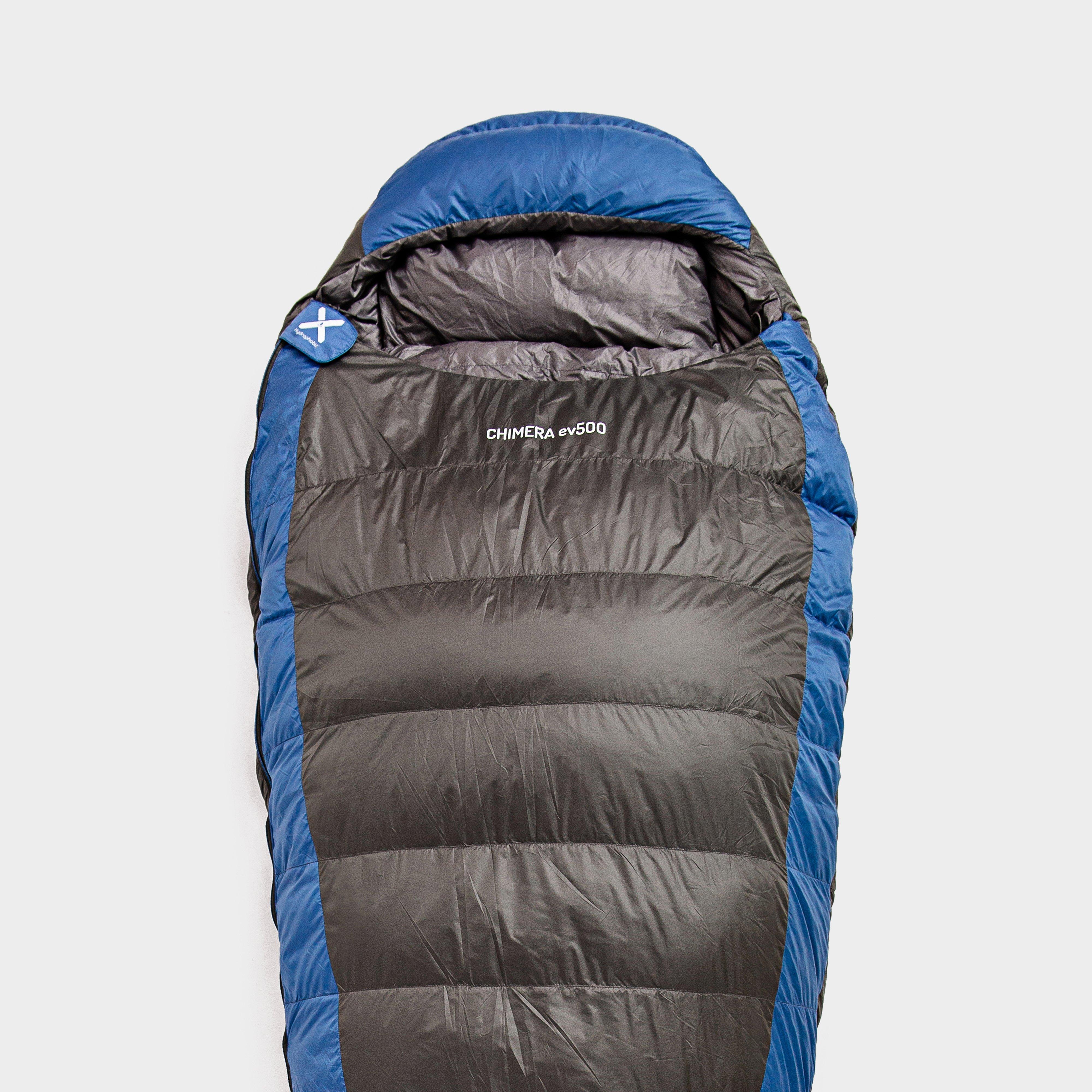 Oex Chimera Ev 500 Down Sleeping Bag - Blue, Blue