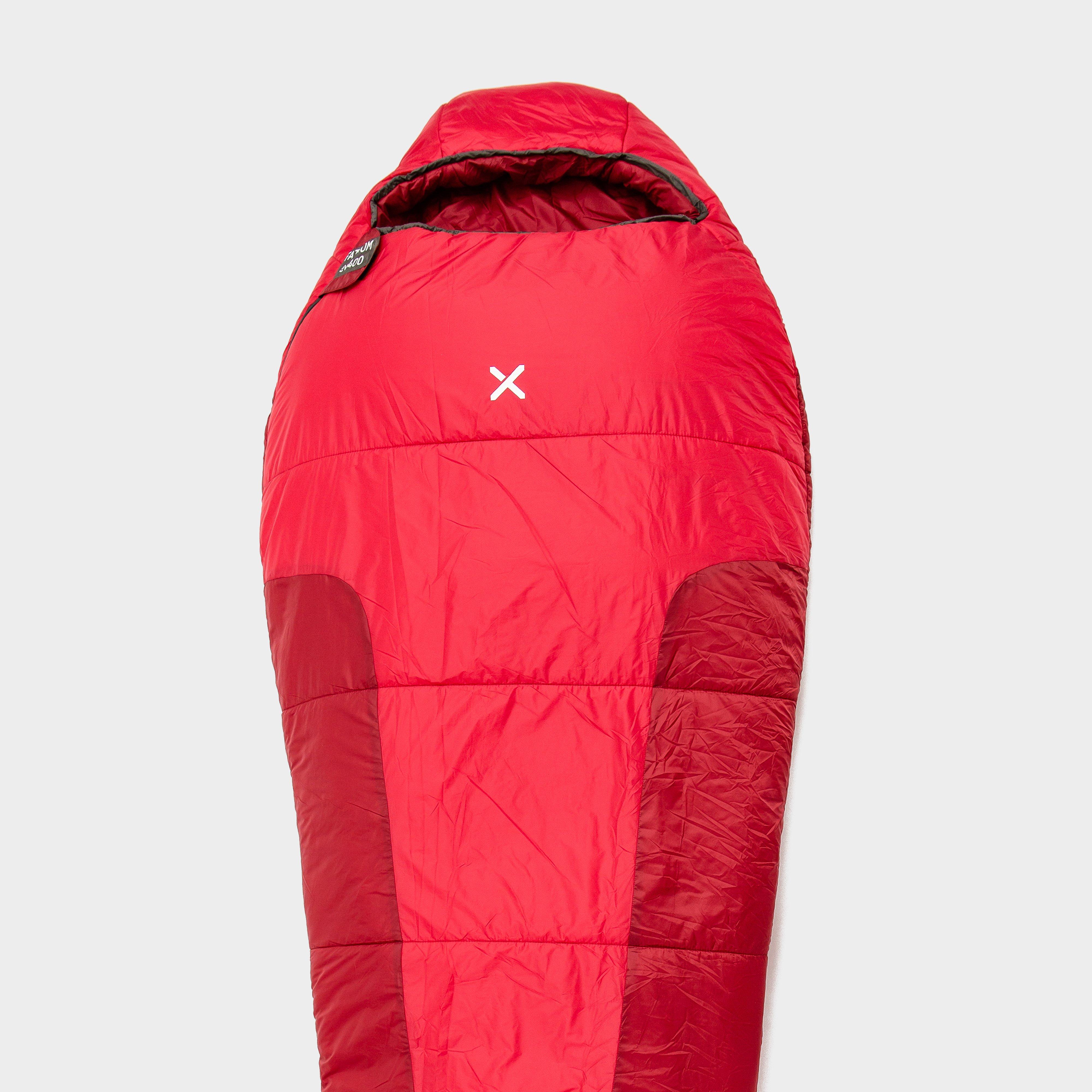 Oex Fathom Ev 400 Sleeping Bag - Red, Red