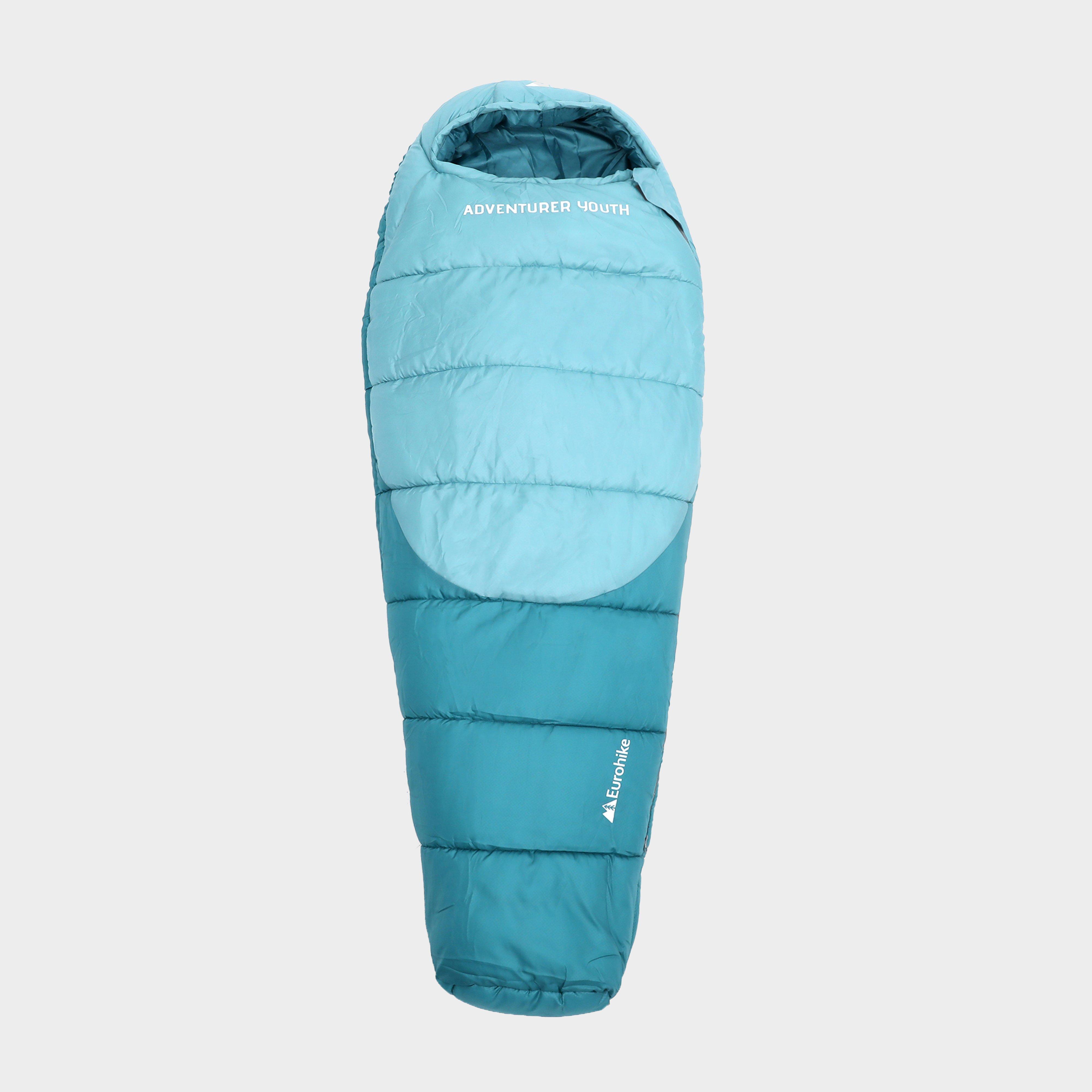 Eurohike Youth Adventurer Sleeping Bag - Green, Green