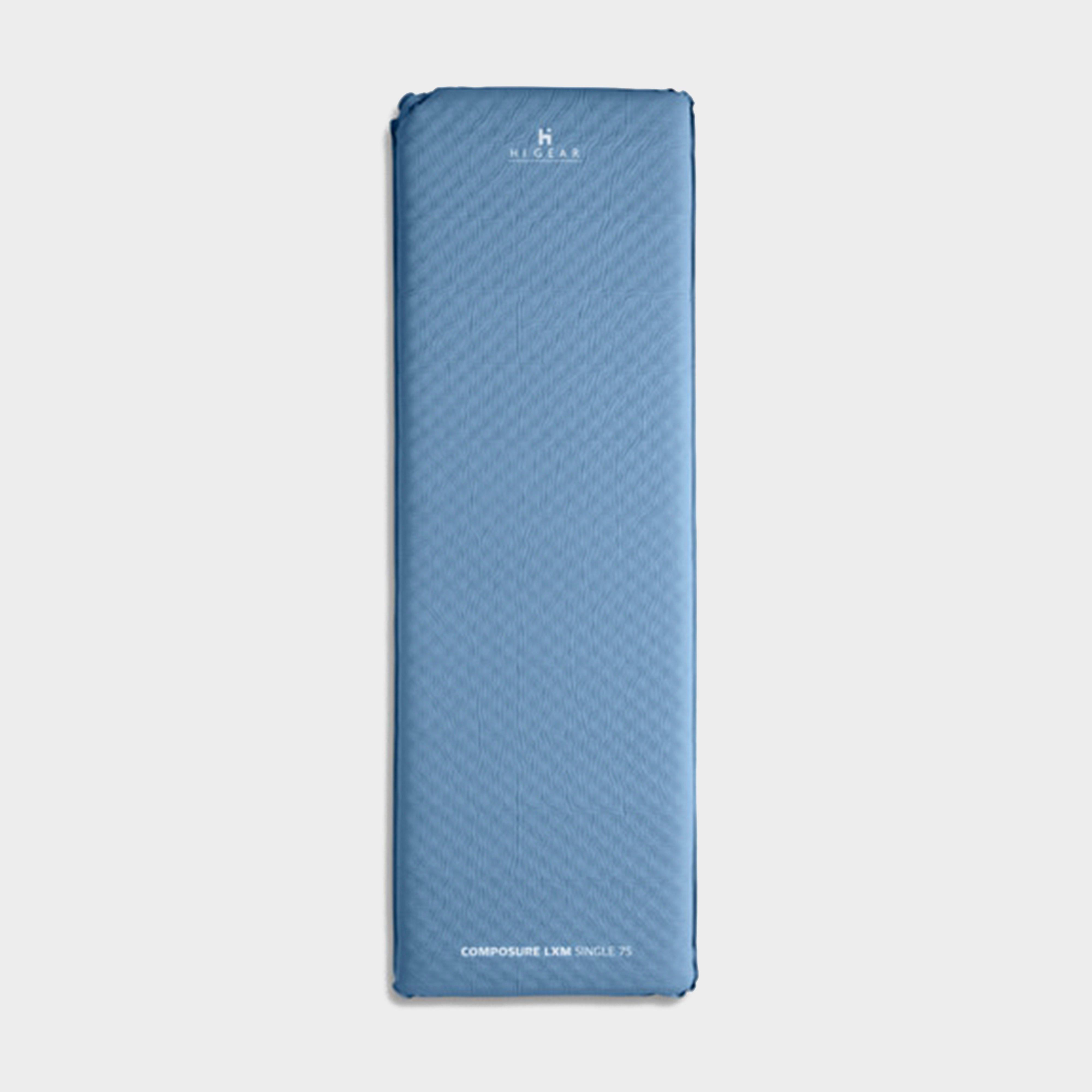 Hi-Gear Composure Lxm 7.5 Single Sleeping Mat - Blue, Blue