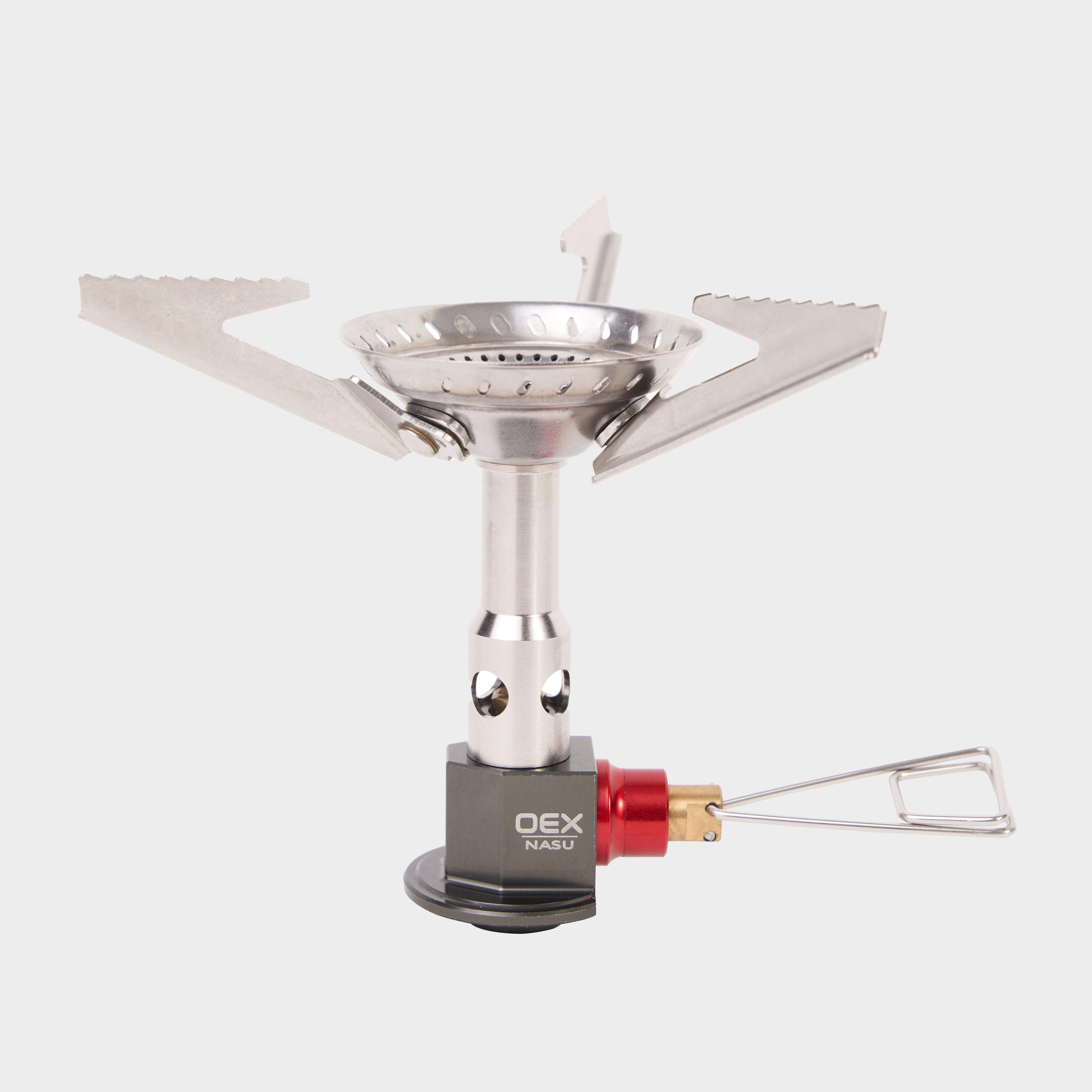 Oex Nasu Micro Folding Stove - Silver, Silver