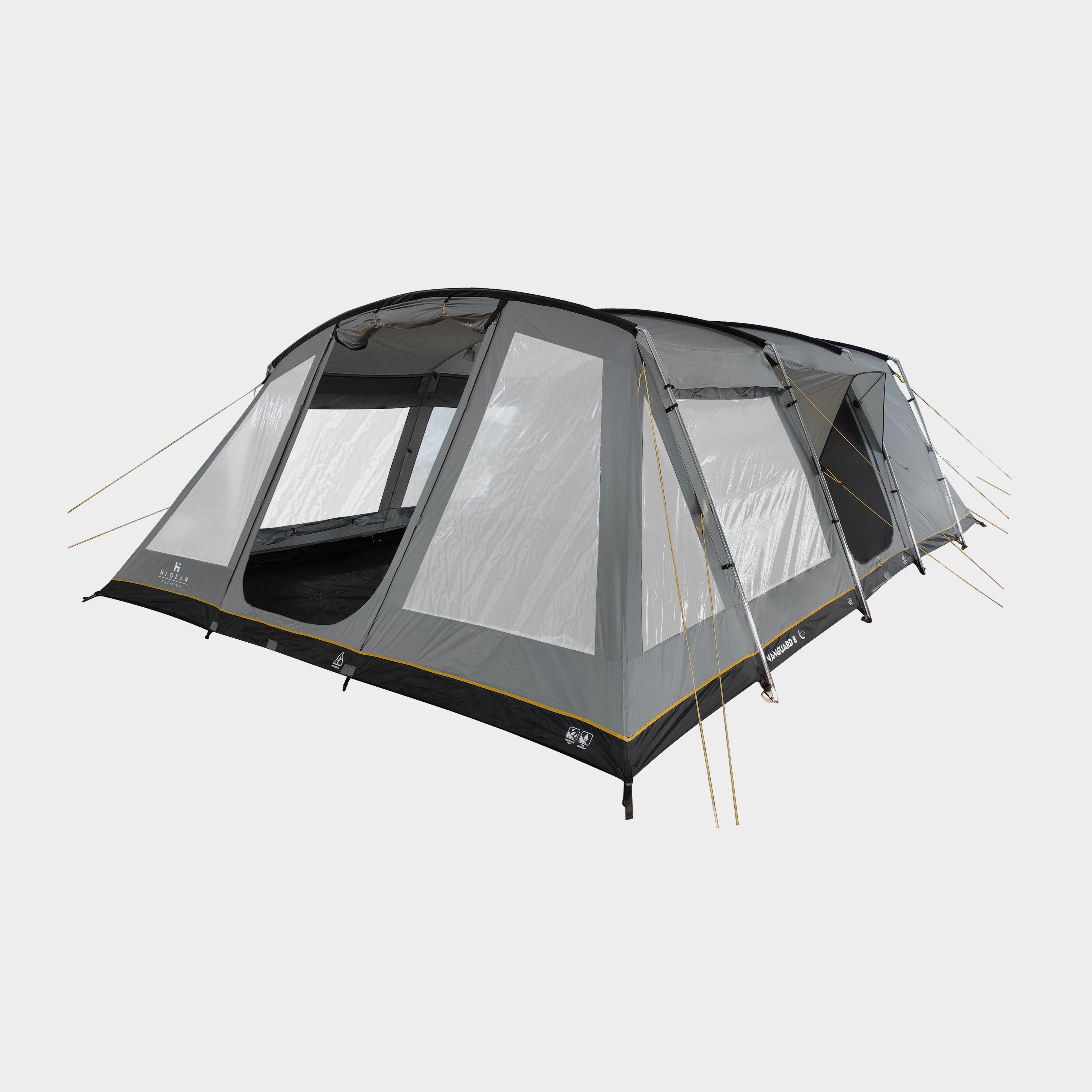 Hi-Gear Vanguard Nightfall 8 Tent - Grey, Grey